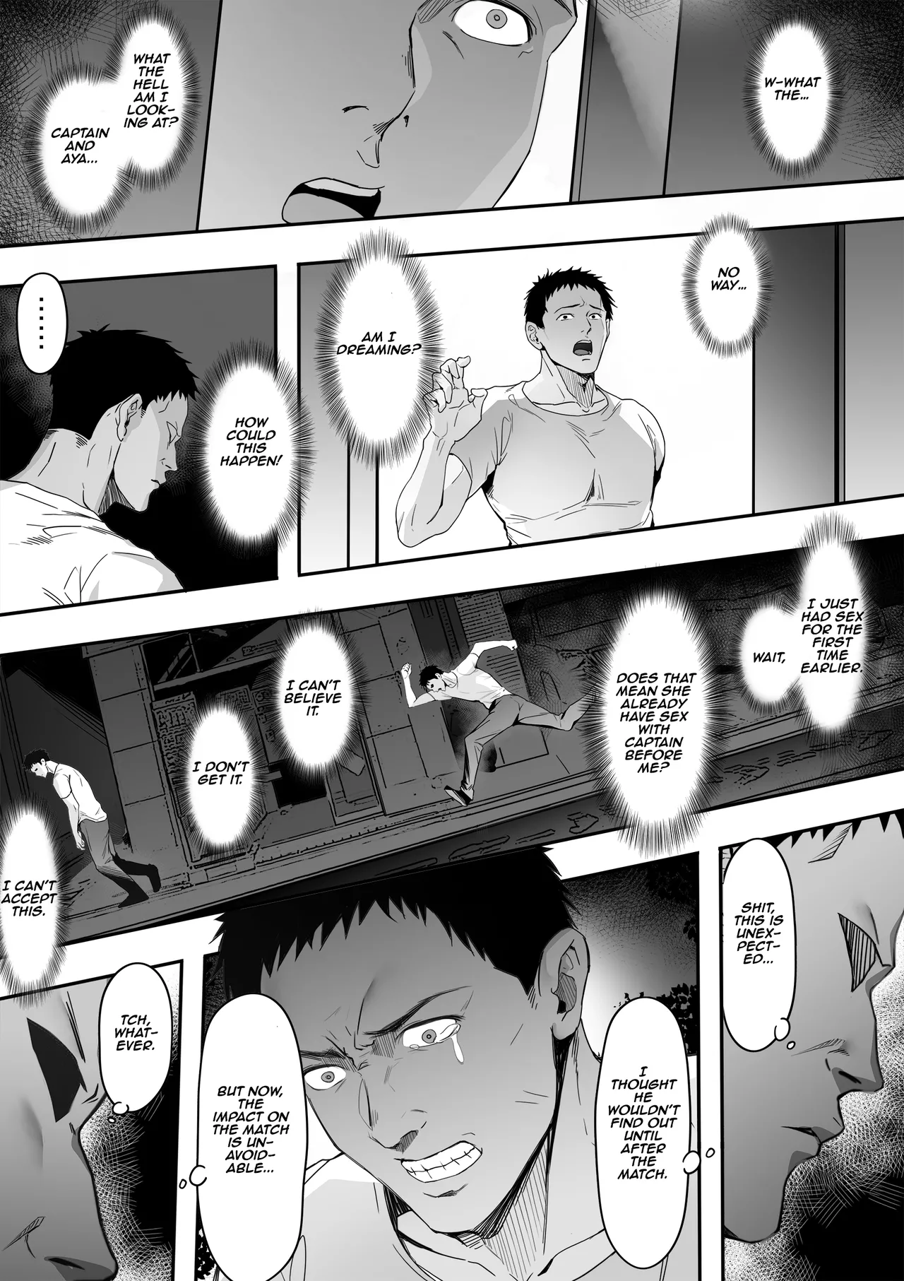 Guard no Katai Ore no Kanojo ga Kyuu ni Shirigaru Onna ni Naru!? |  My Normally Uptight Girlfriend Suddenly Becomes a Slut!! page 49 original parody - big breasts netorare hentai manga - read online free