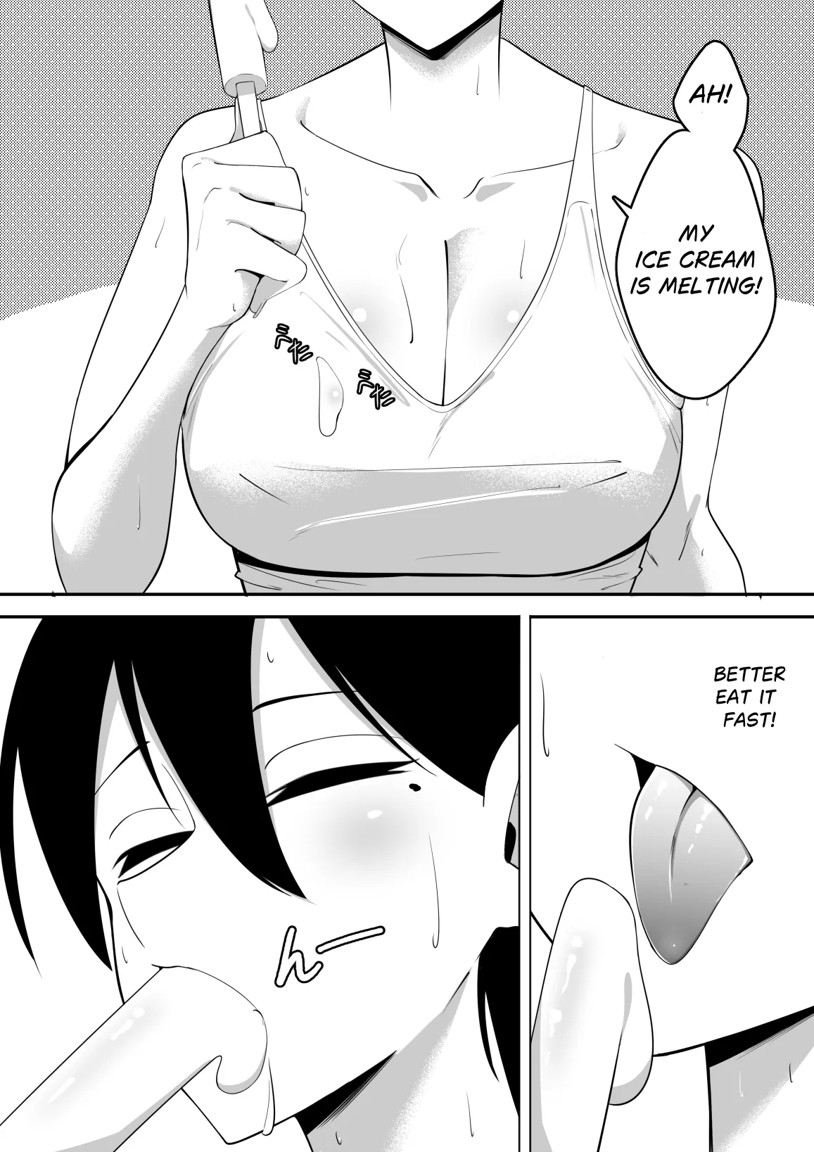 [Sorabluesky] Bukiyou de Eroi Rinjin Sayuri-san | My Clumsy and Erotic Neighbor Sayuri-san [English] page 24 original parody - sole female sole male hentai manga - read online free