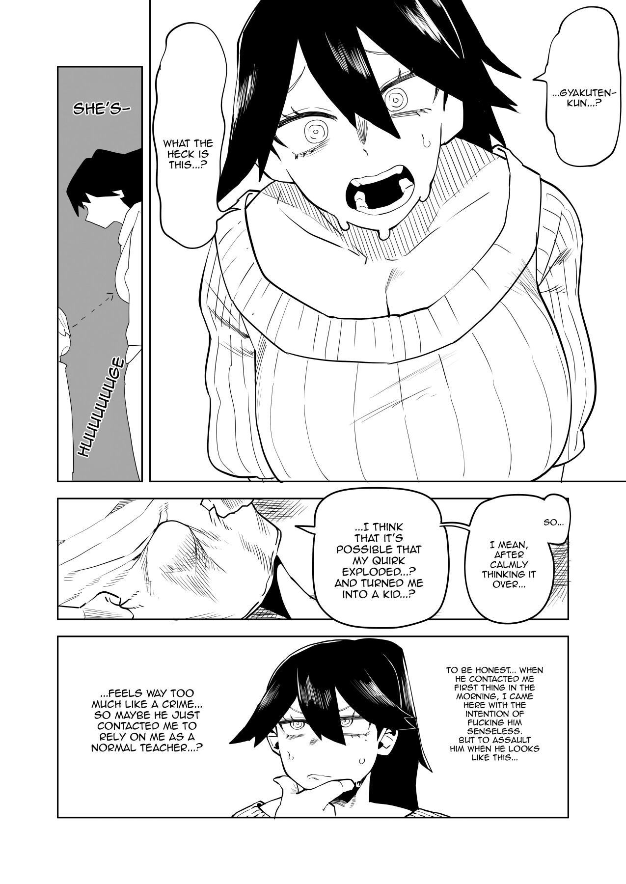 Teisou Gyakuten no Hero Academia | Inverted Morality Hero Academia page 180 featuring tsuyu asui my hero academia parody - milf unusual teeth hentai manga - read online free