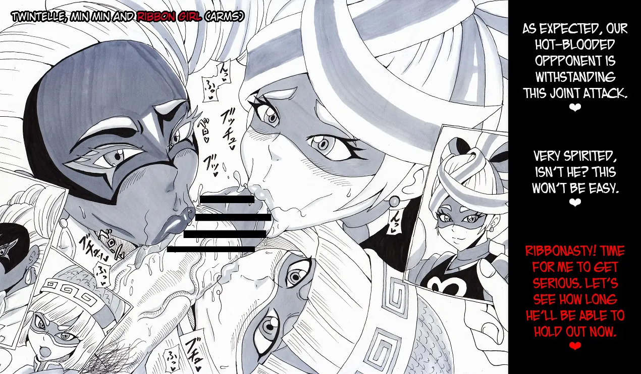 [Ninnindo (Tonsuke)] N Zukan ~Fellatio Hen 2~ | N Blowjob Book 2 (Various) [English] [joobuspaidatr] page 29 featuring princess peach splatoon parody - ffm threesome blowjob hentai manga - read online free