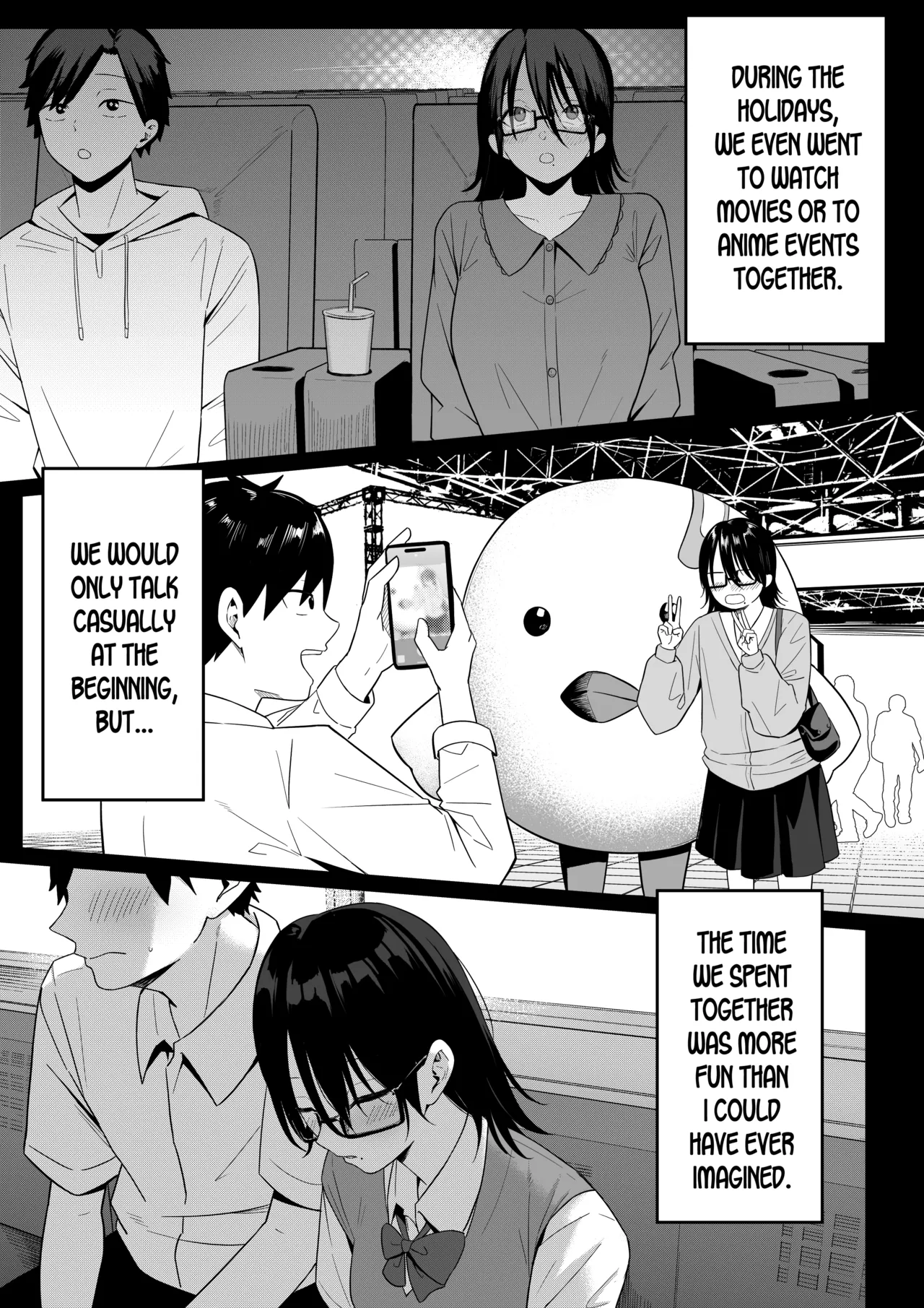 Anotoki Futta Moto Inkya no Onna Tomodati ga Ura Aka Haisinsya ni Natteita. page 11 original parody - business suit kissing hentai manga - read online free