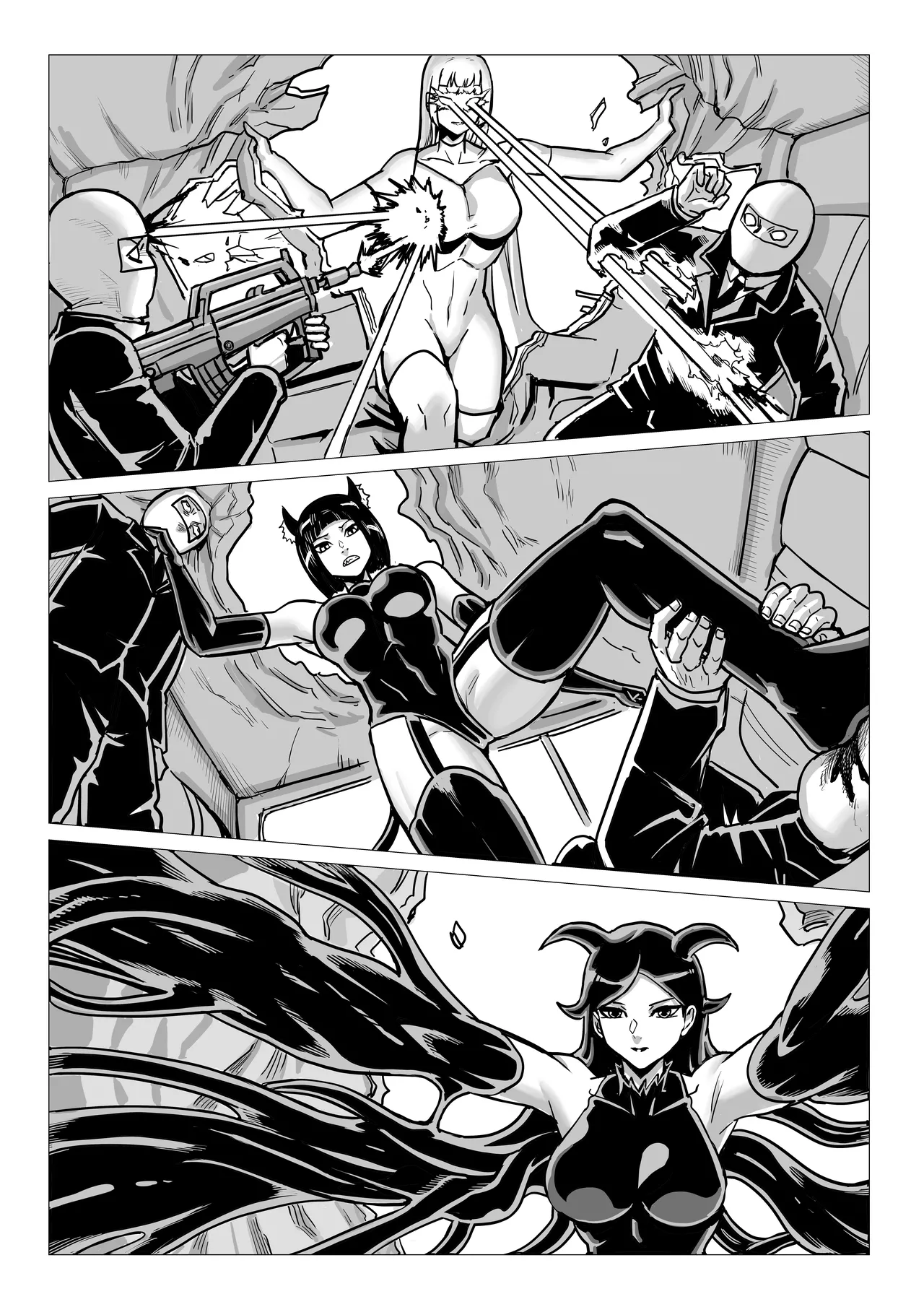 Ongoing Super-Powered Femdom Comic page 172 original parody - gloves femdom hentai manga - read online free