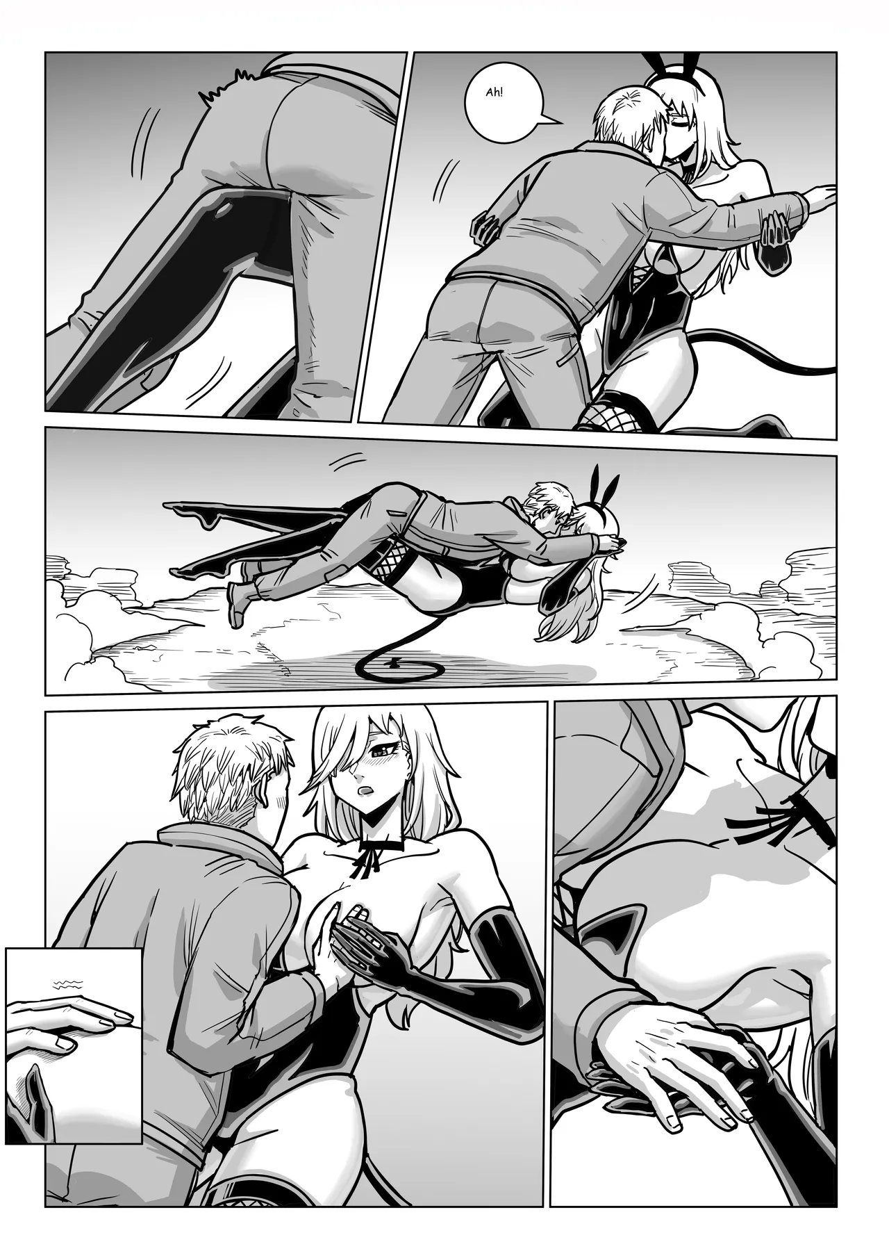 Ongoing Super-Powered Femdom Comic page 214 original parody - gloves femdom hentai manga - read online free