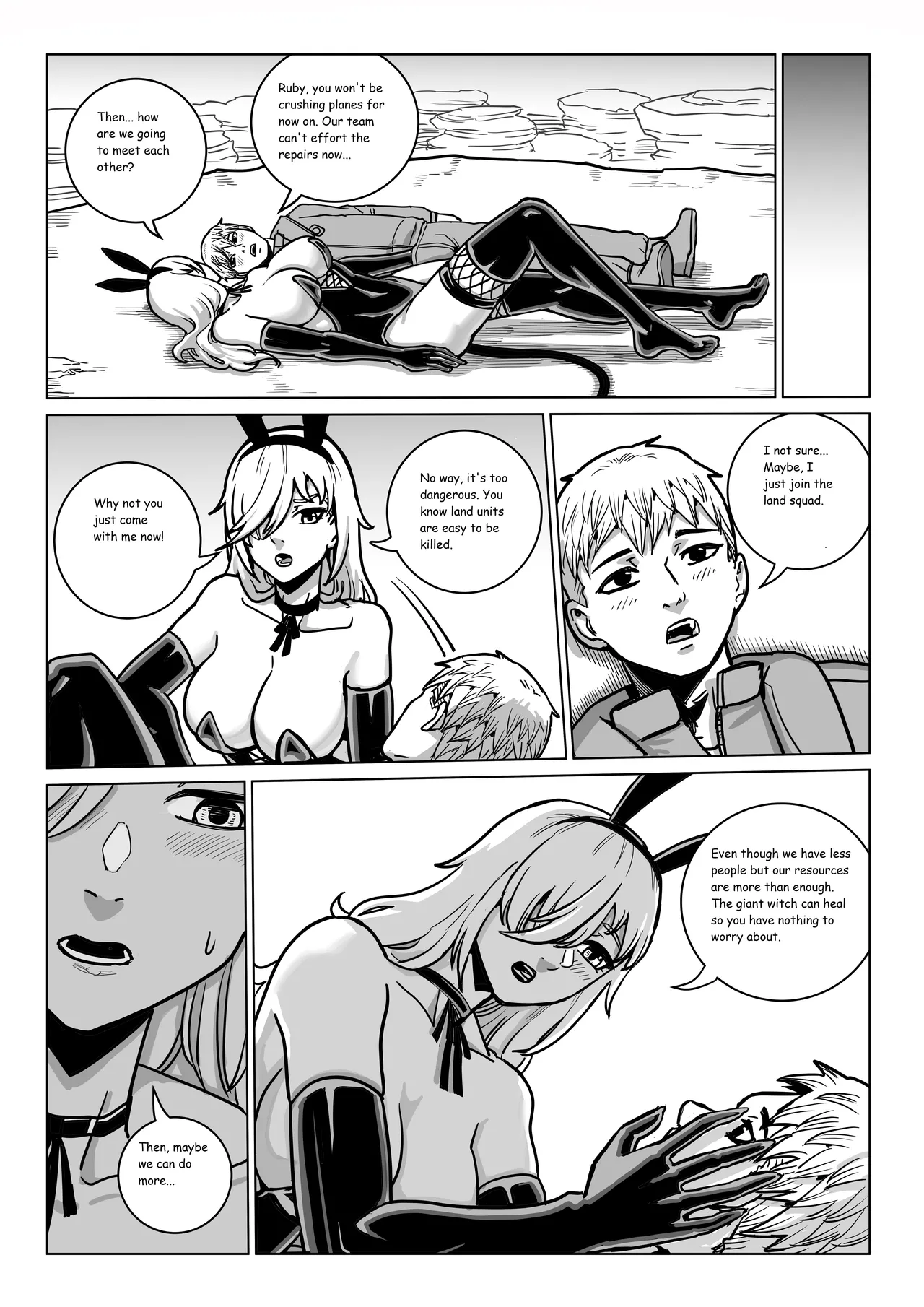 Ongoing Super-Powered Femdom Comic page 216 original parody - gloves femdom hentai manga - read online free