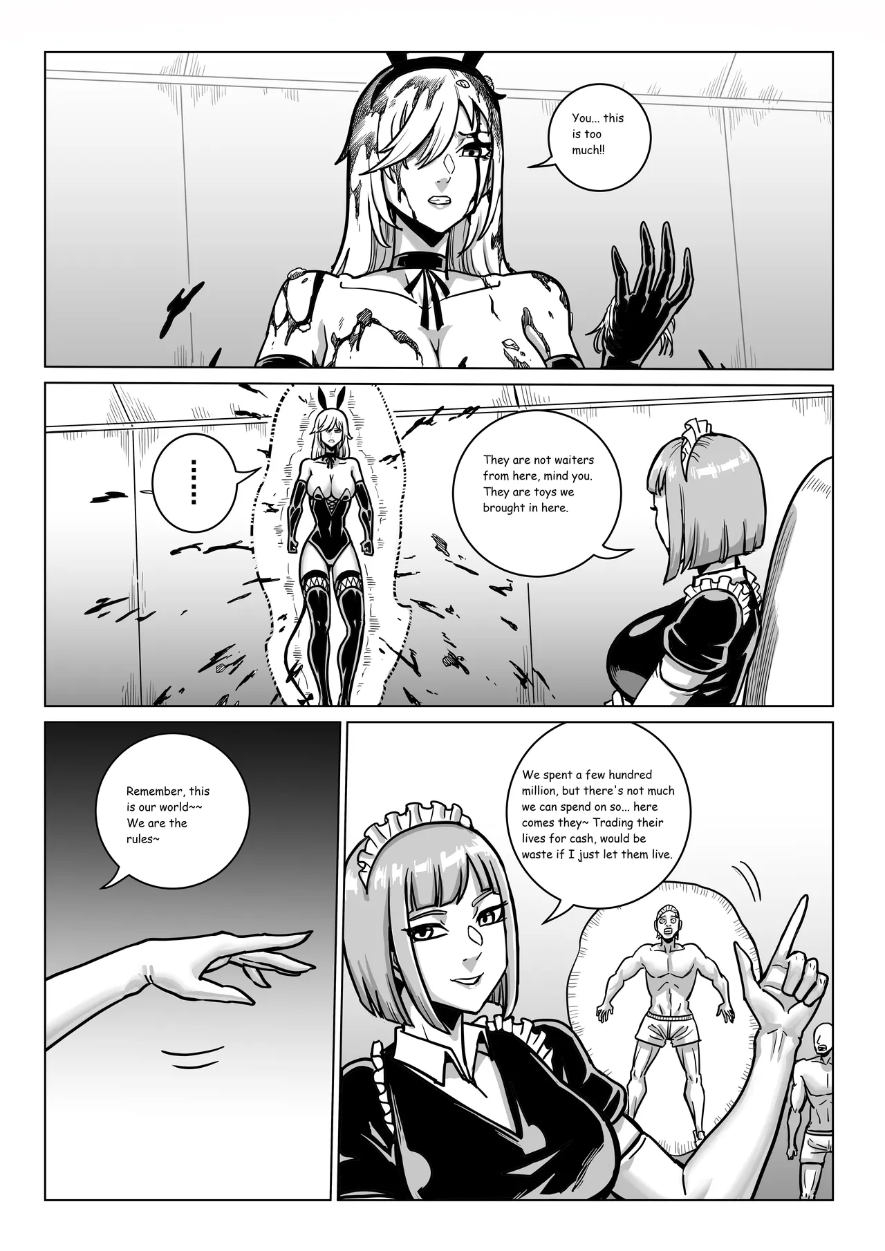 Ongoing Super-Powered Femdom Comic page 247 original parody - gloves femdom hentai manga - read online free