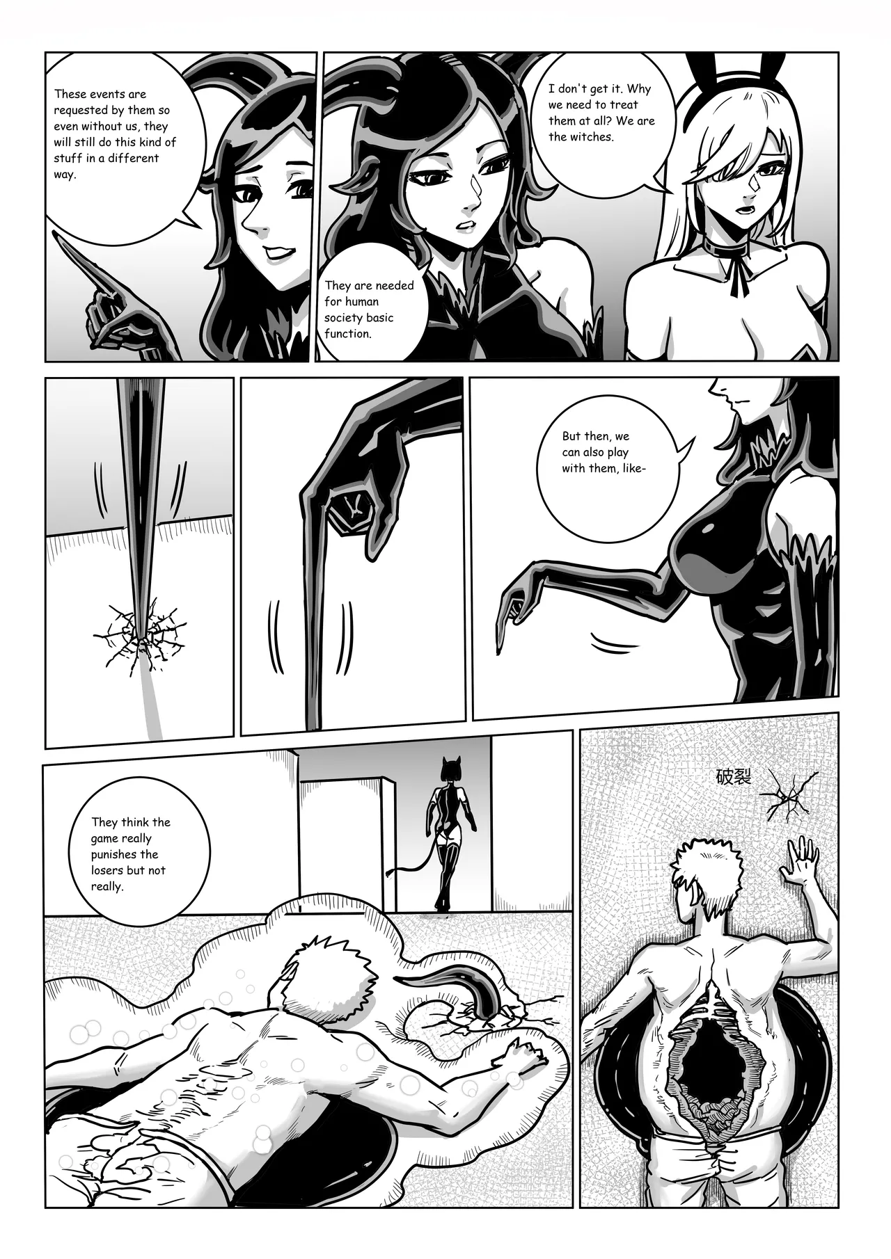 Ongoing Super-Powered Femdom Comic page 263 original parody - gloves femdom hentai manga - read online free