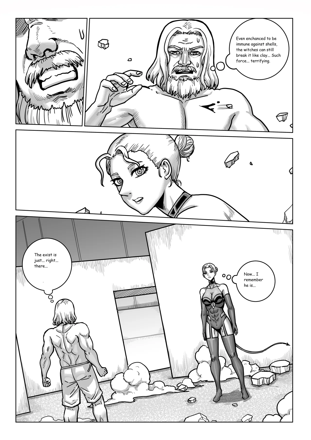 Ongoing Super-Powered Femdom Comic page 280 original parody - gloves femdom hentai manga - read online free