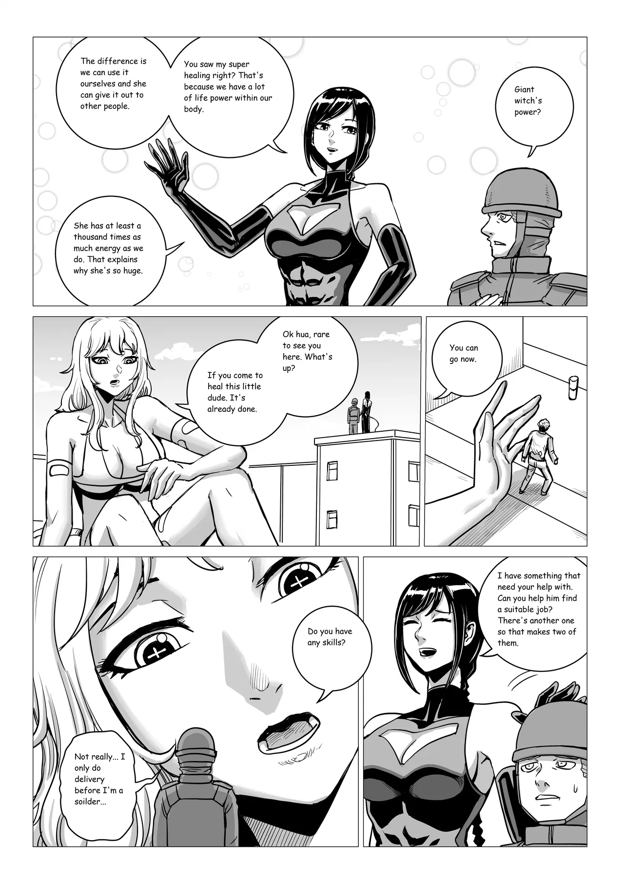 Ongoing Super-Powered Femdom Comic page 48 original parody - gloves femdom hentai manga - read online free