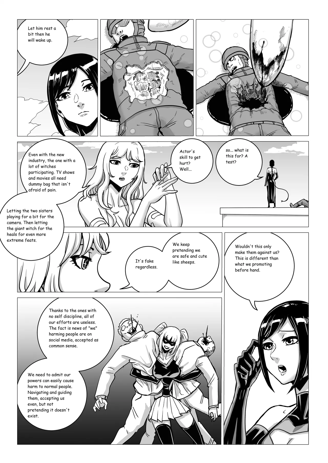 Ongoing Super-Powered Femdom Comic page 51 original parody - gloves femdom hentai manga - read online free