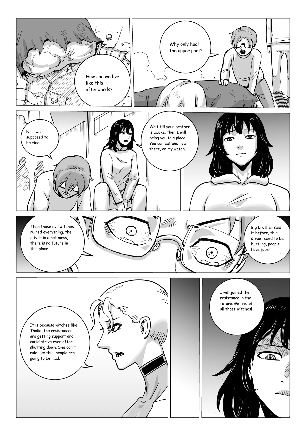 Ongoing Super-Powered Femdom Comic page 84 original parody - gloves femdom hentai manga - read online free