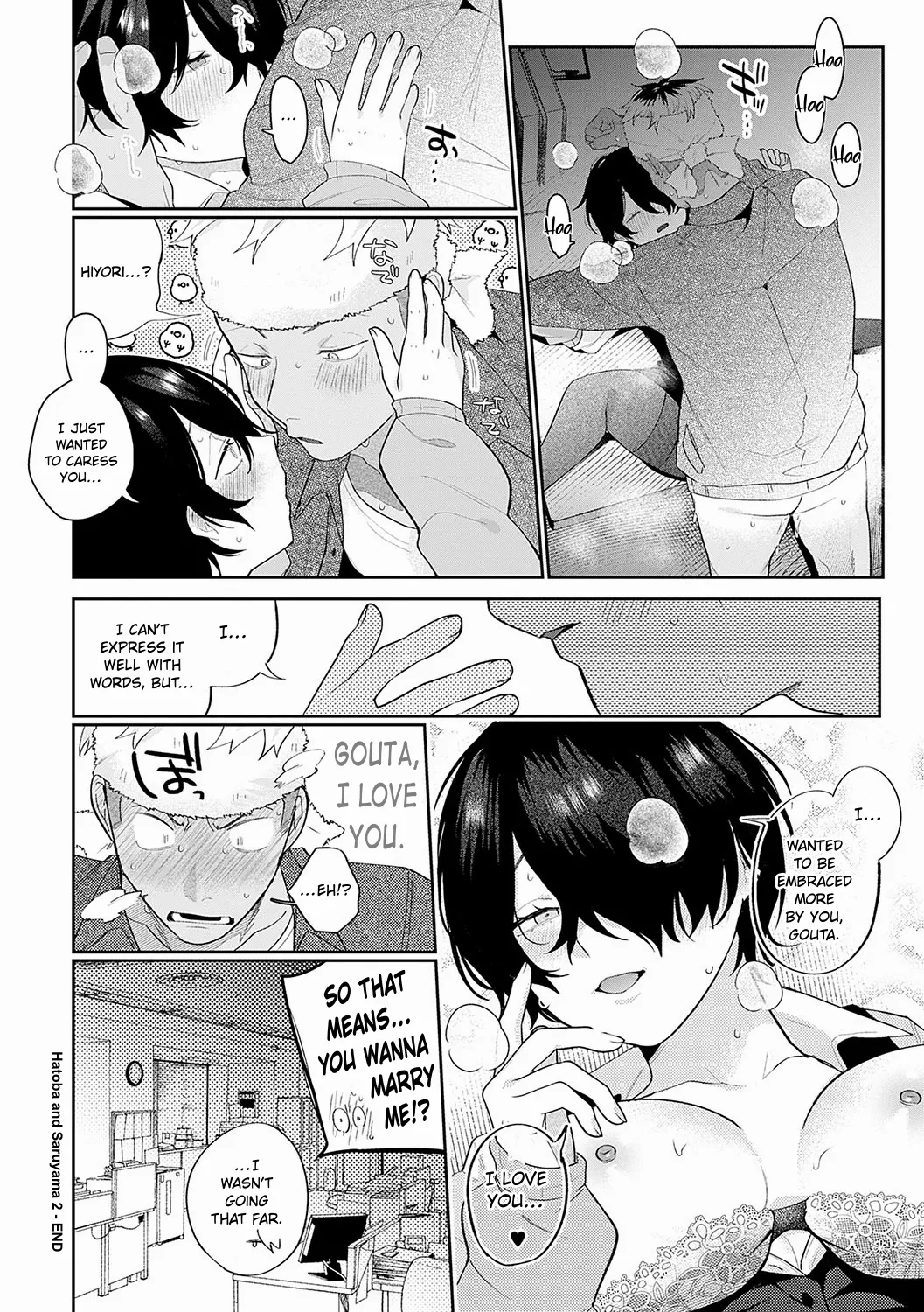 [Gurida] Hatoba-san to Saruyama-kun 2 | Hatoba and Saruyama 2 (BEAUTIES ARE ALSO BEAST) [English] [ConTL] [Digital] page 10 - business suit kissing hentai manga - read online free
