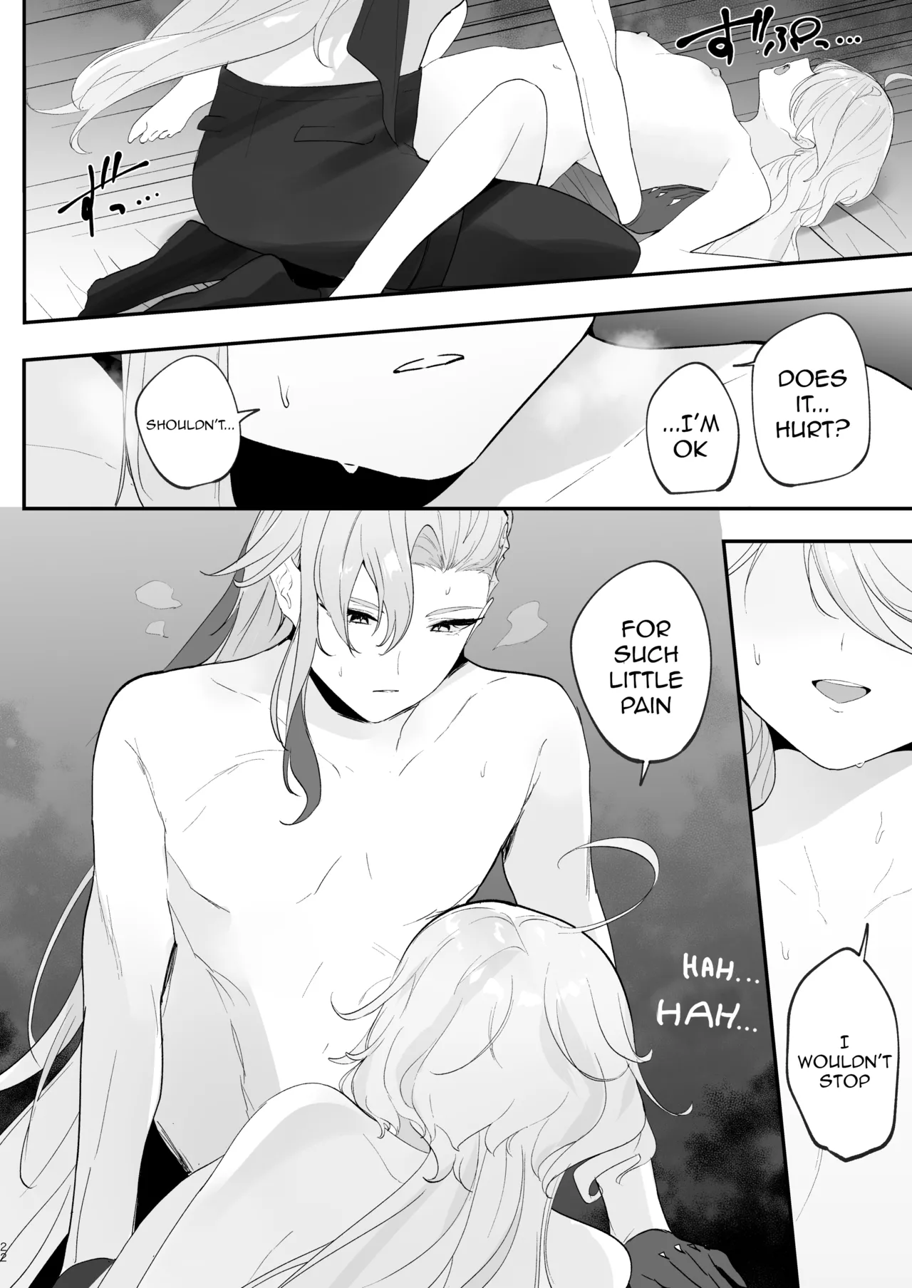 Mizu wa Saigo ni Itadakou - I'll Have the Water Last page 21 featuring neuvillette genshin impact parody - sole female sole male hentai manga - read online free