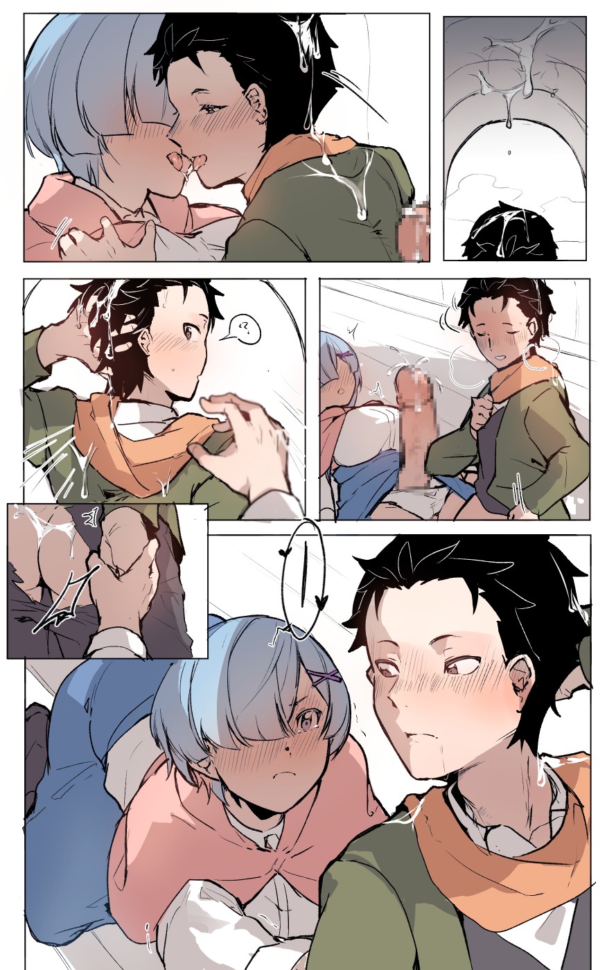 A warm night amid foreign lands page 9 featuring subaru natsuki re zero kara hajimeru isekai seikatsu parody - sole male nakadashi hentai manga - read online free