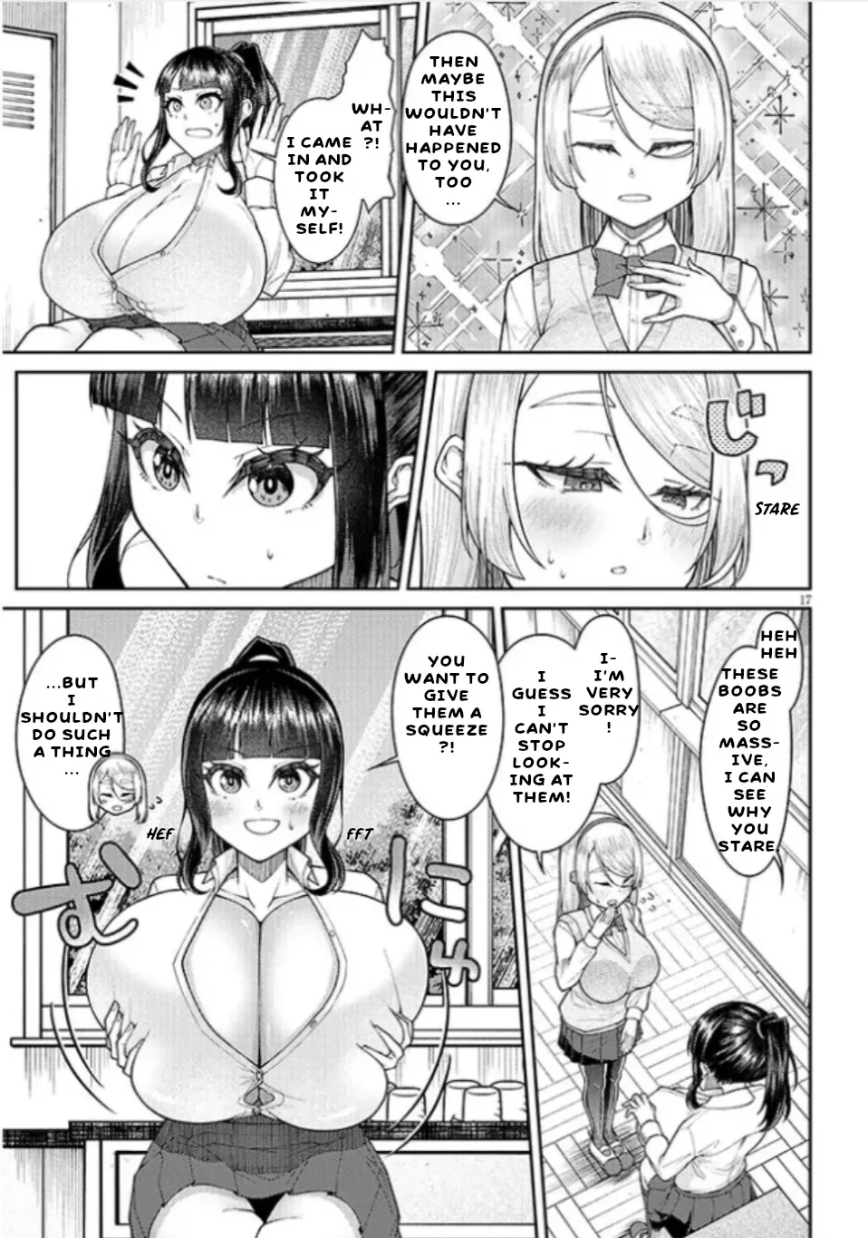 Super SUPER BIG Fukiura-san! page 18 original parody - big breasts no penetration hentai manga - read online free
