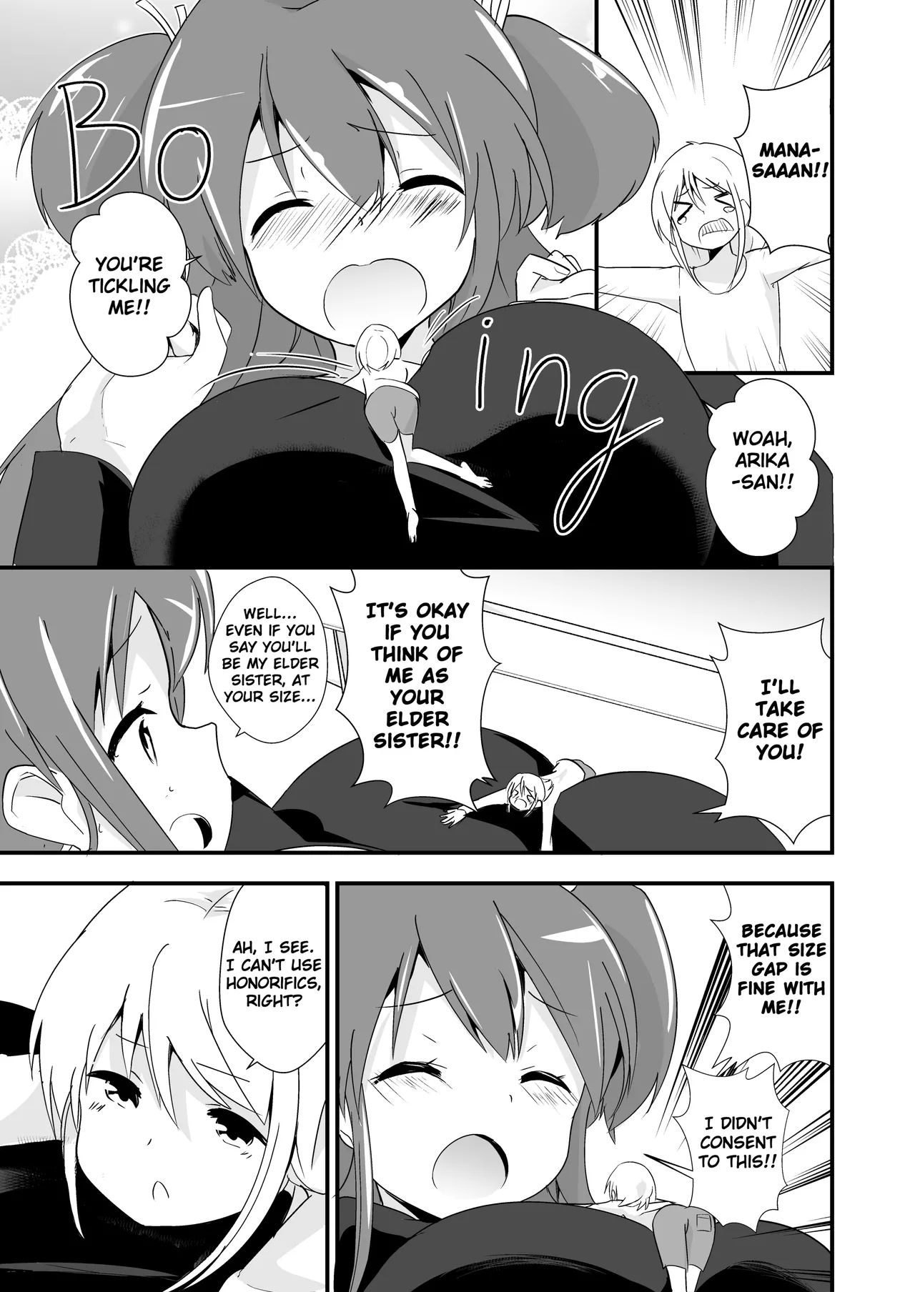 Jikkakuchou Hokan no Mana page 107 original parody - females only unbirth hentai manga - read online free