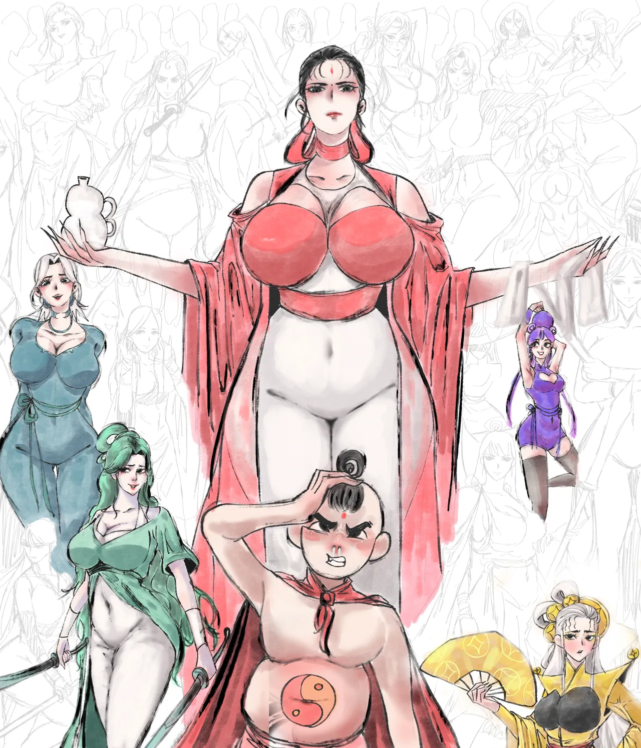 仙凤山的师姐们 01-09 page 58 original parody - big breasts hentai manga - read online free