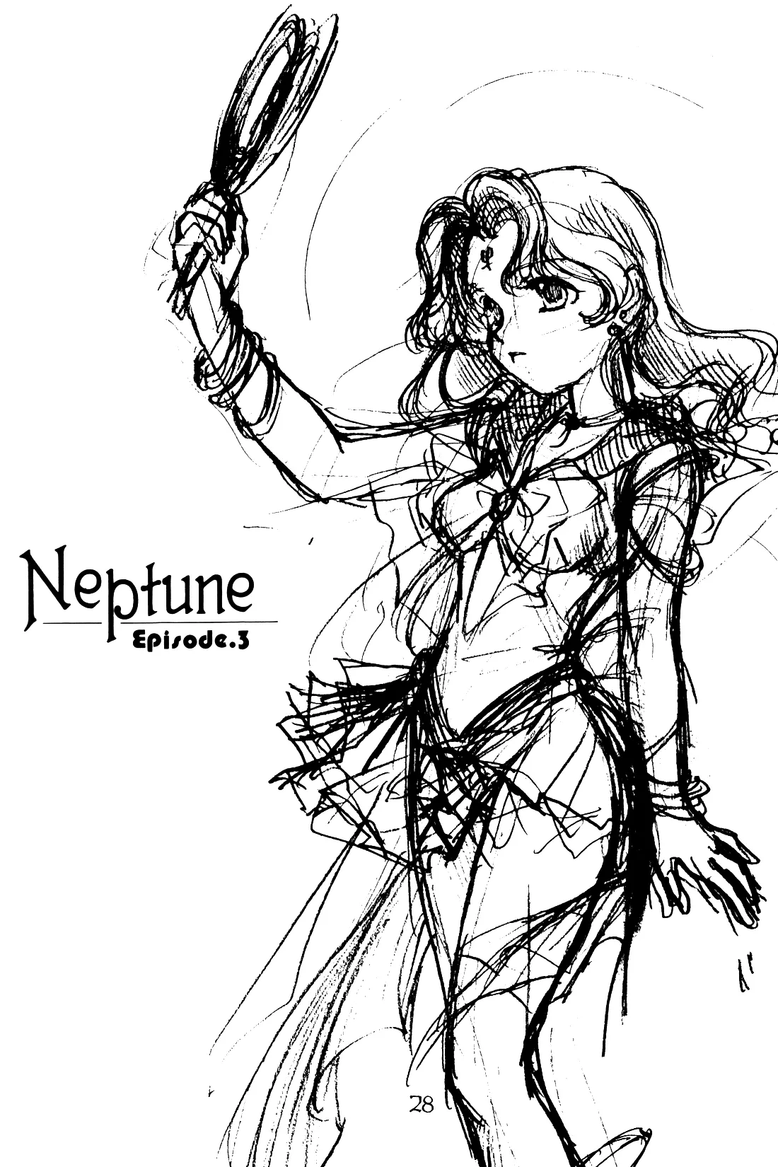 Tsuki no Yami Hoshi no Kage Seitai Yuugi Junbigou Darkness of the moon Silhouette of the planet page 28 featuring sailor neptune sailor moon parody - yuri females only hentai manga - read online free