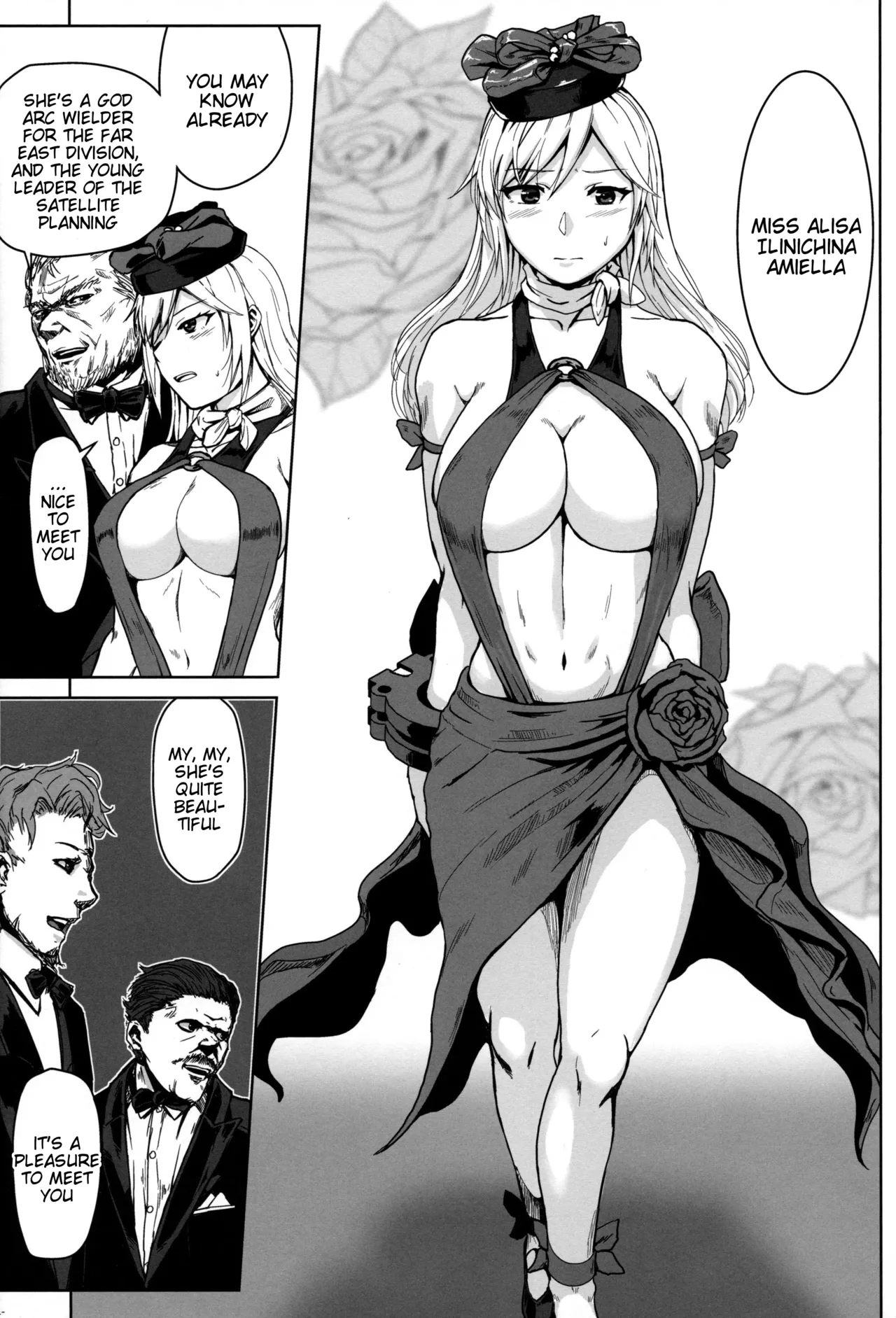 Again #7 The Banquet of Madness page 13 featuring alisa ilinichina amiella god eater parody - multi-work series blowjob hentai manga - read online free