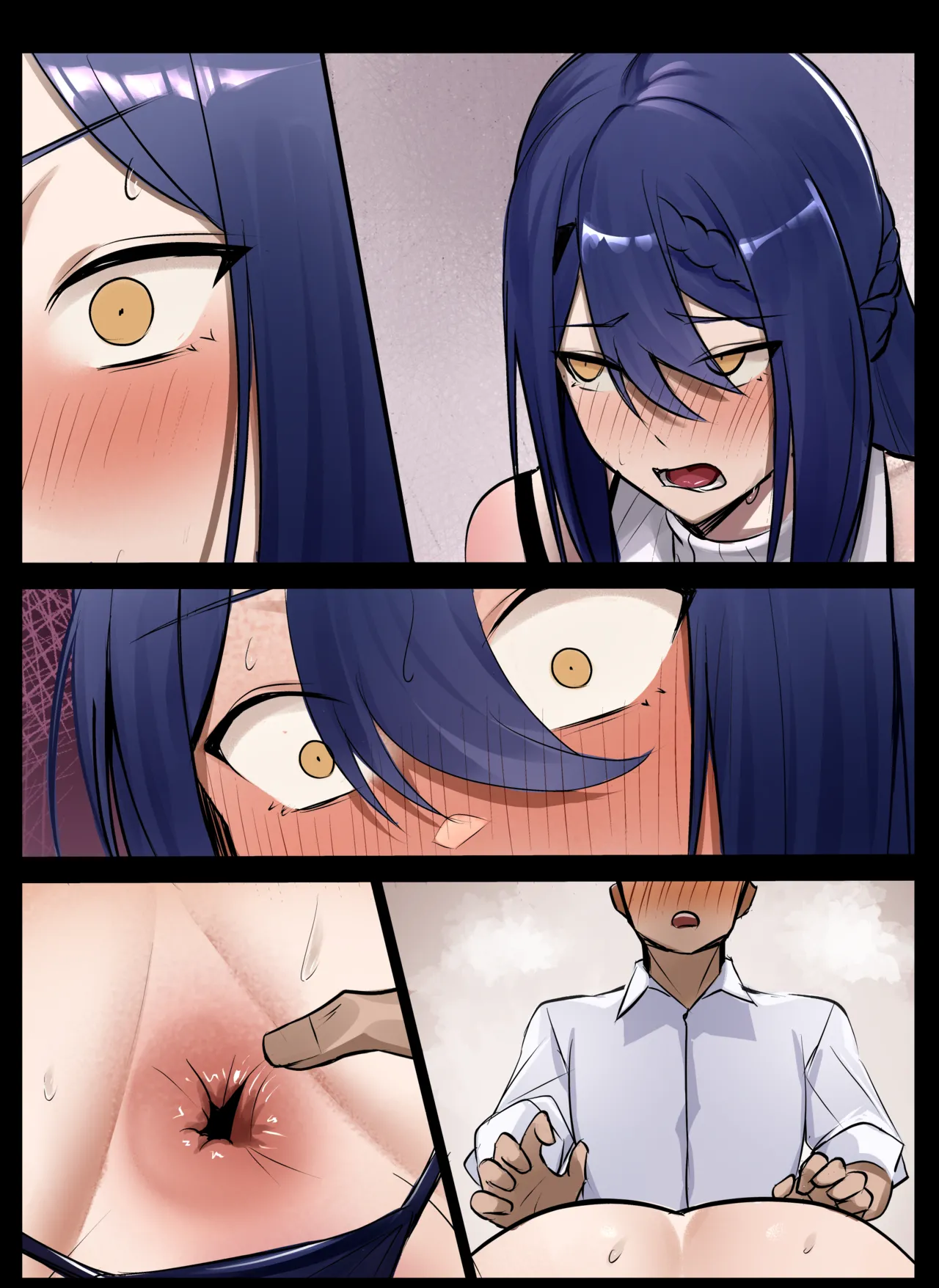 etrさんのケツを好きにする漫画 page 12 original parody - sole female sole male hentai manga - read online free