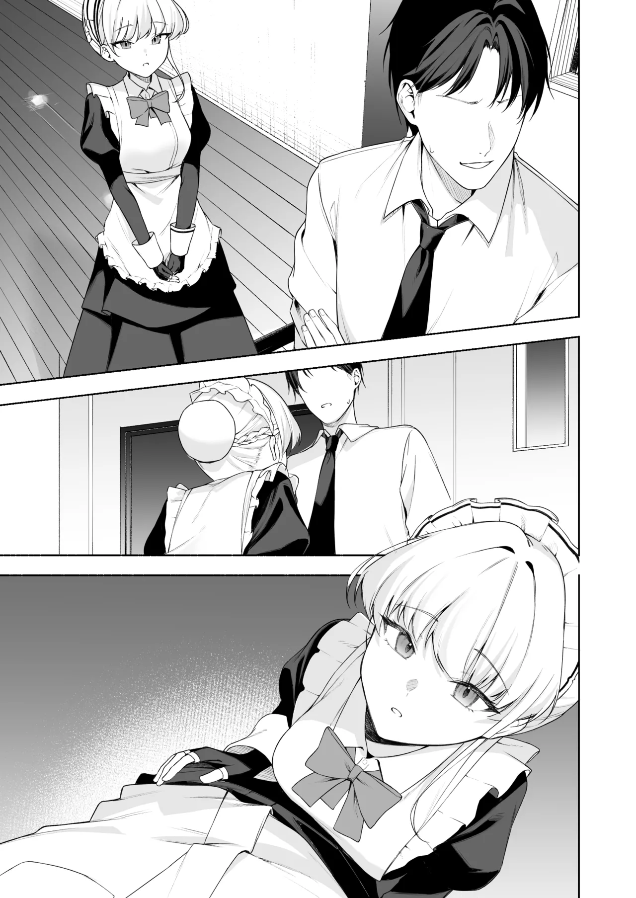 トキとえっち page 12 featuring sensei blue archive parody - maid sweating hentai manga - read online free