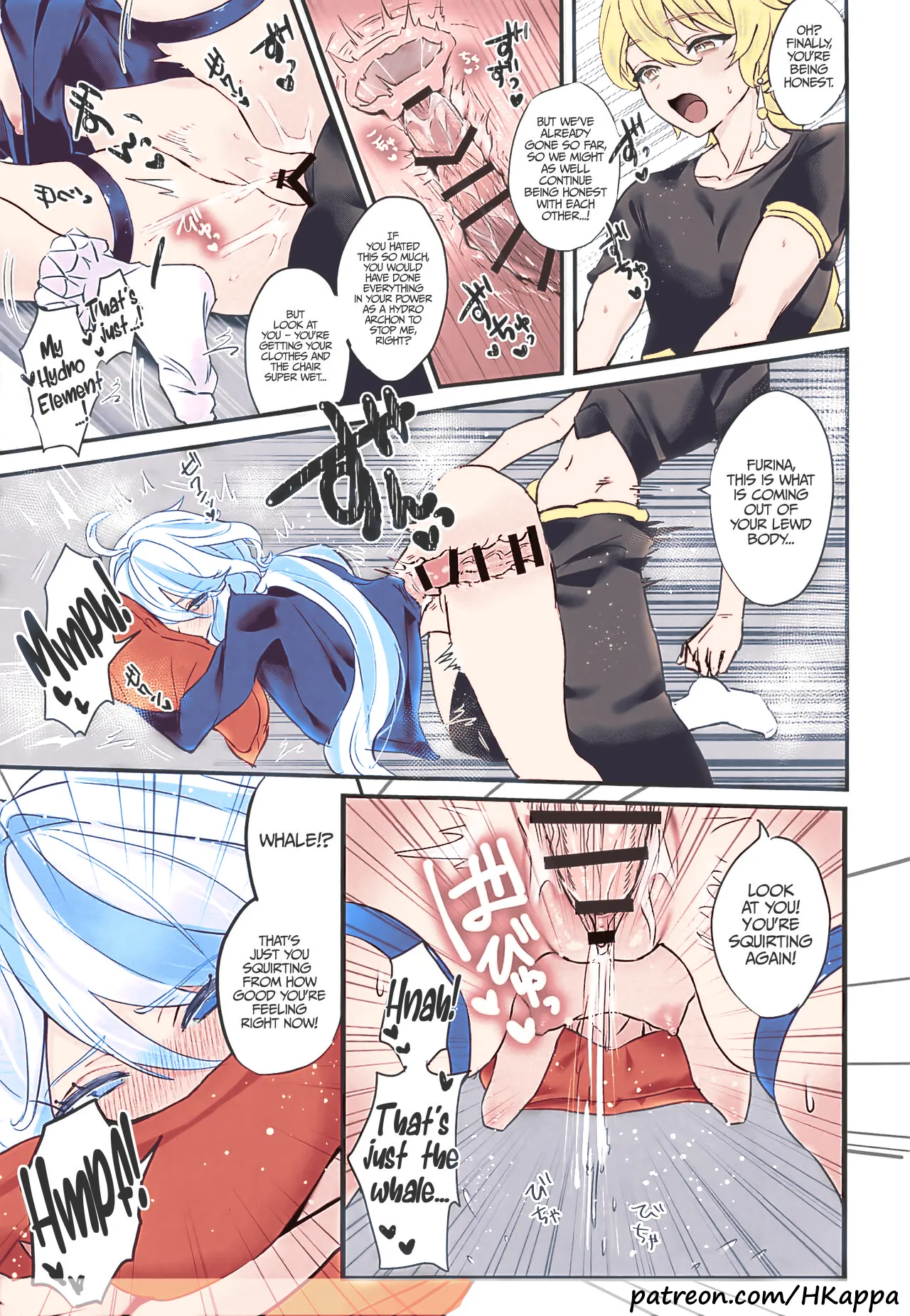 Kimi no Guroshi de Kanpai - Cheers with her glass page 16 featuring aether genshin impact parody - unusual pupils scanmark hentai manga - read online free