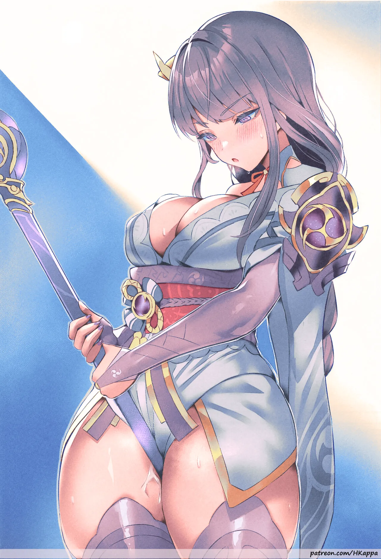 Chimyaku Ijou: Seiyoku+100% | Ley Line Disorder: Libido Increased by 100% page 19 featuring yae miko genshin impact parody - sole male nakadashi hentai manga - read online free