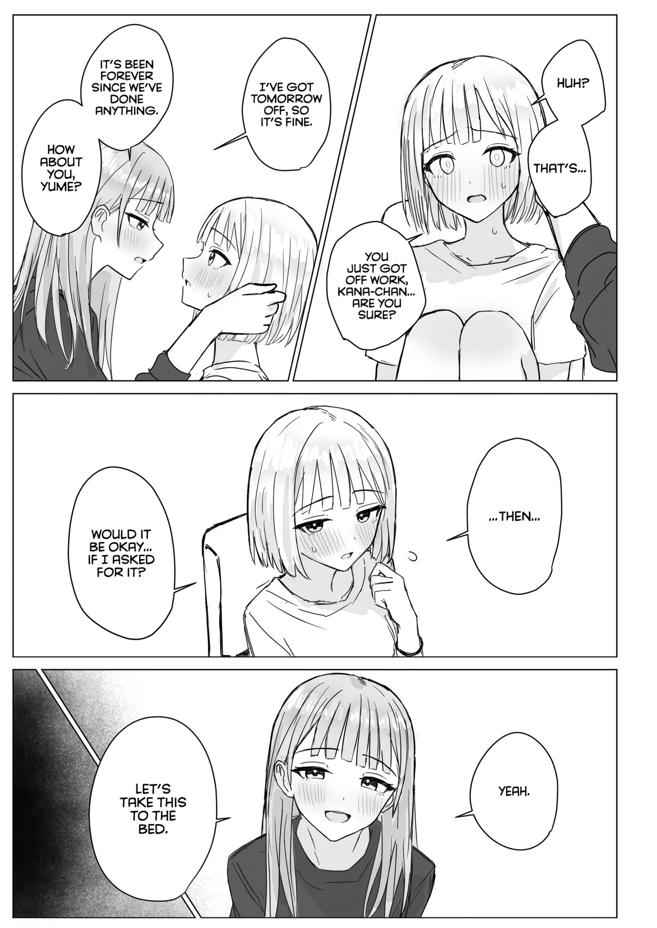 Anata to Watashi no Amai Hitotoki page 13 original parody - sweating females only hentai manga - read online free