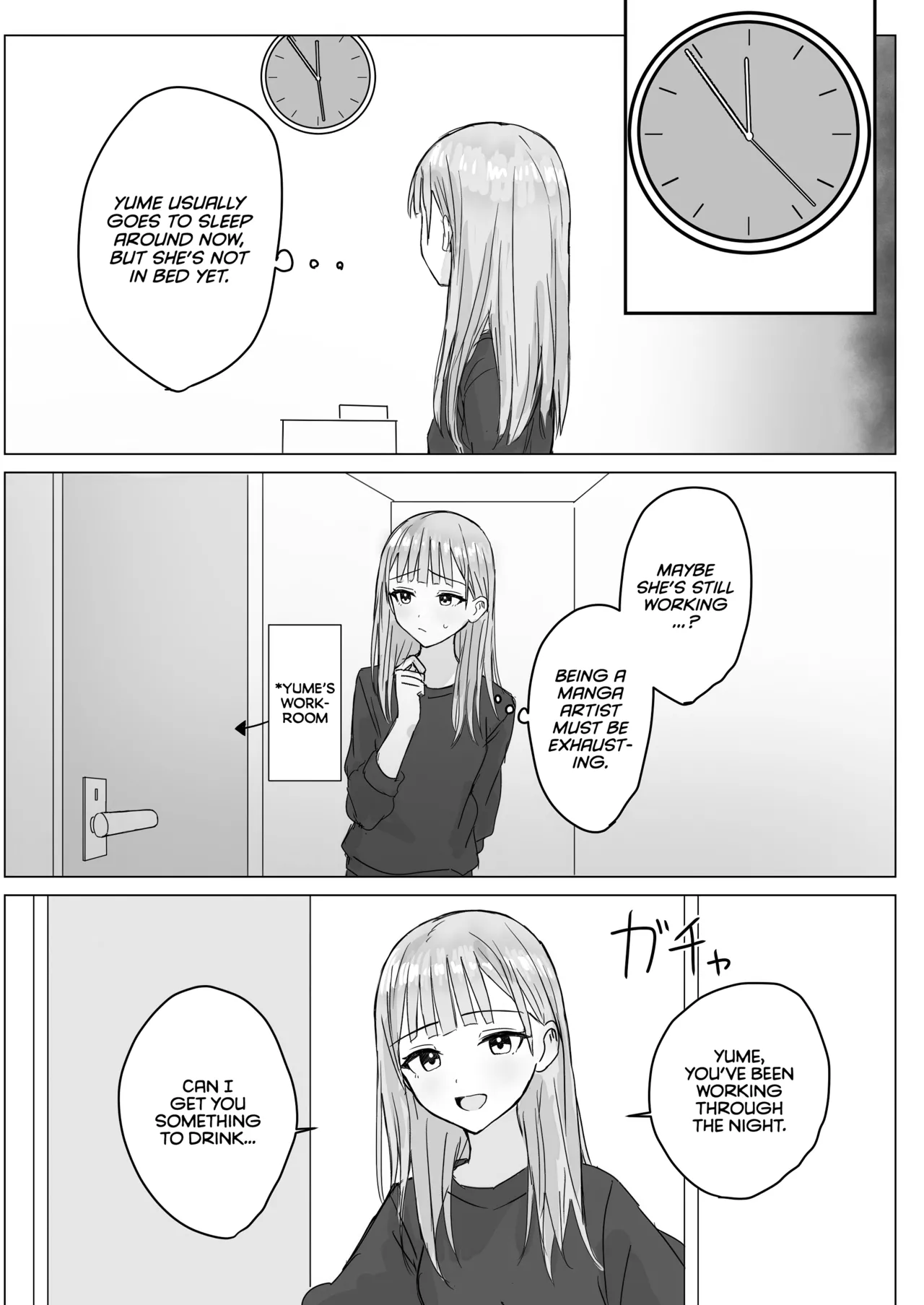 Anata to Watashi no Amai Hitotoki page 9 original parody - sweating females only hentai manga - read online free