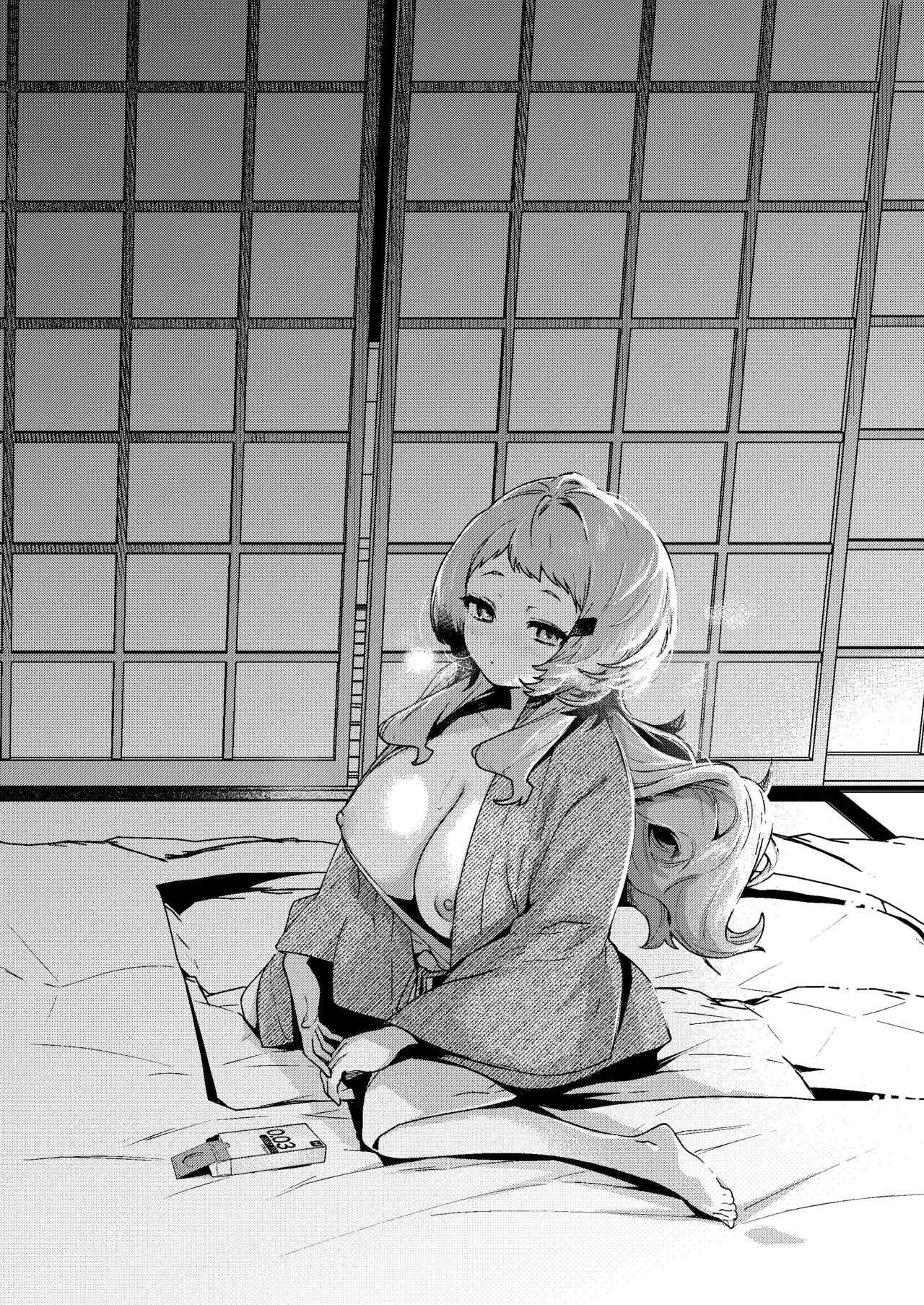 Mako-senpai ni Taberareru. page 28 original parody - sole female sole male hentai manga - read online free