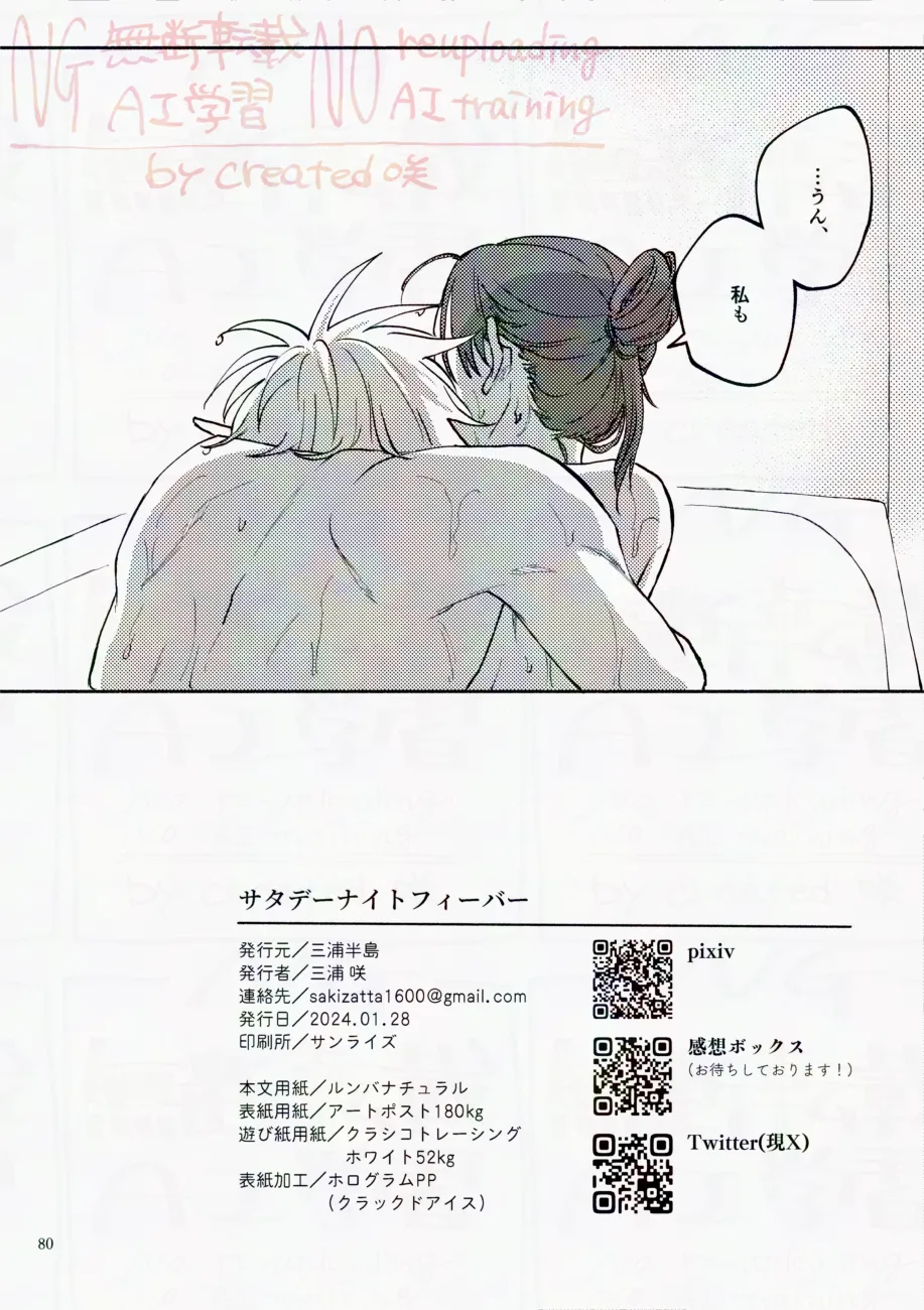 Saturday Night Fever page 80 featuring yoichi hiruma eyeshield 21 parody - sole female sole male hentai manga - read online free