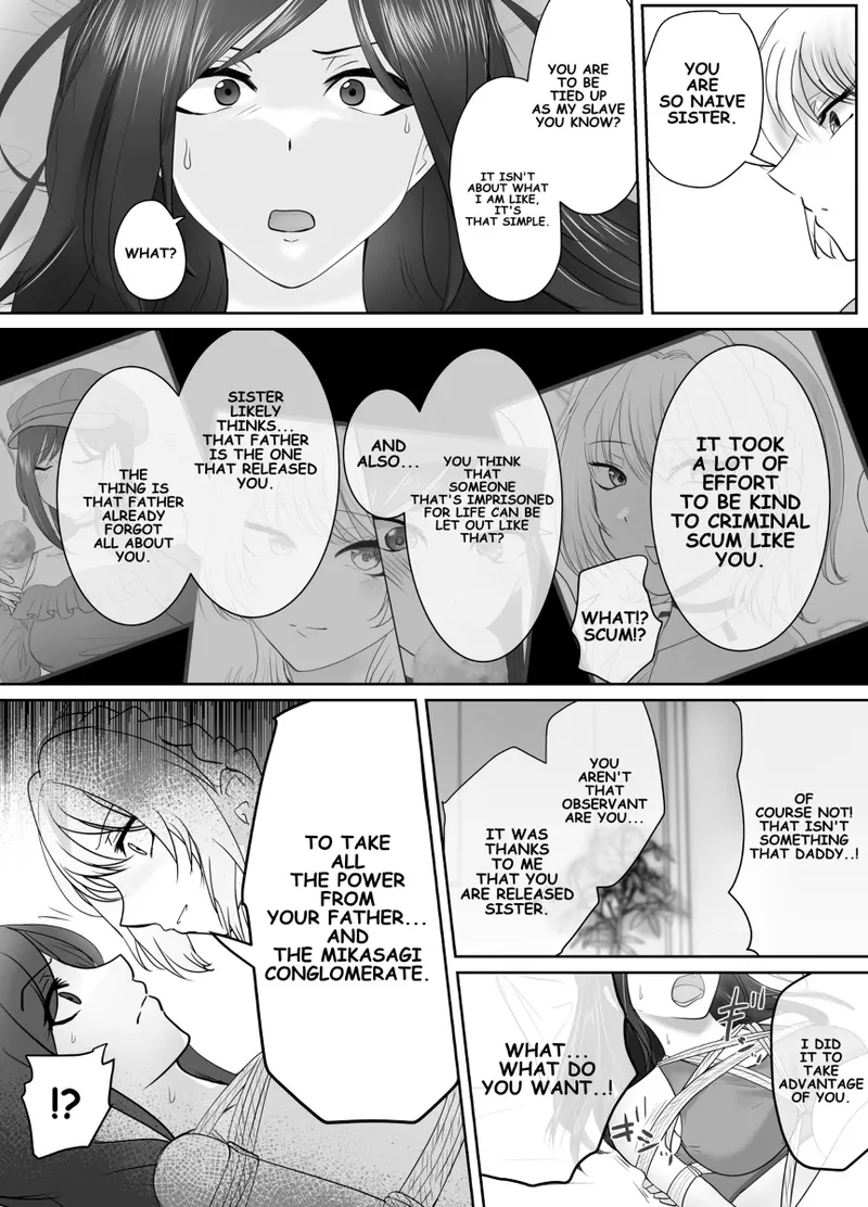 A young lady being arrested. Chapter 1-8 page 109 original parody - mouth mask bondage hentai manga - read online free