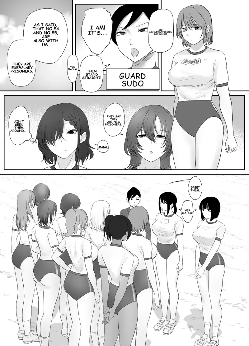 A young lady being arrested. Chapter 1-8 page 112 original parody - mouth mask bondage hentai manga - read online free