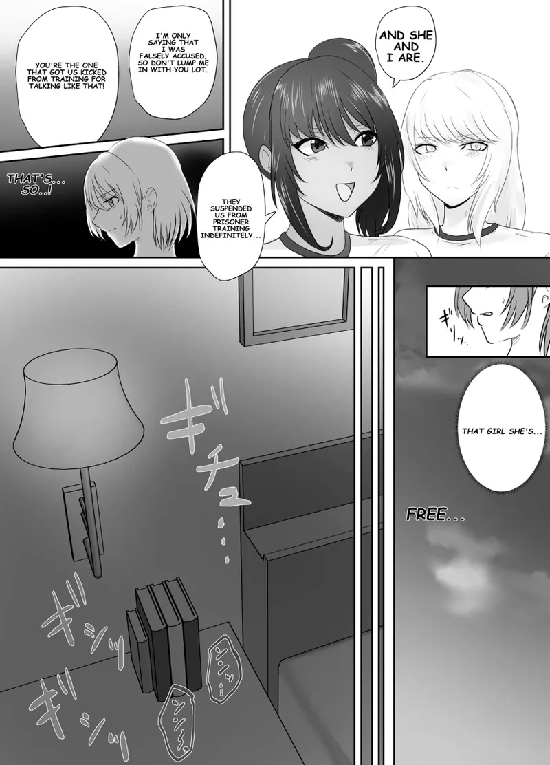 A young lady being arrested. Chapter 1-8 page 131 original parody - mouth mask bondage hentai manga - read online free