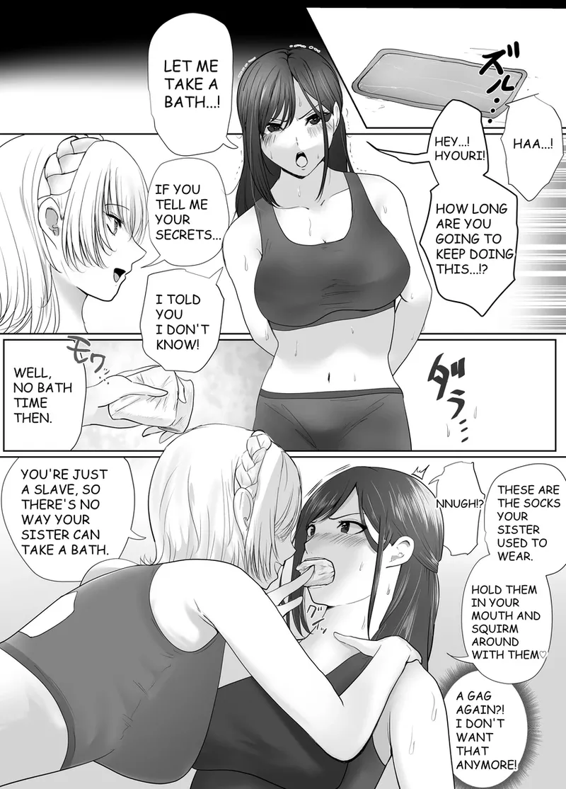 A young lady being arrested. Chapter 1-8 page 138 original parody - gag bondage hentai manga - read online free