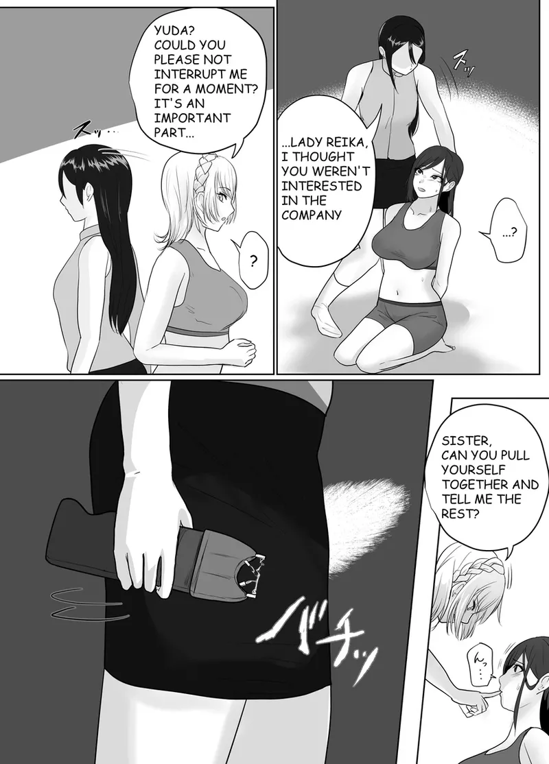 A young lady being arrested. Chapter 1-8 page 144 original parody - gag bondage hentai manga - read online free