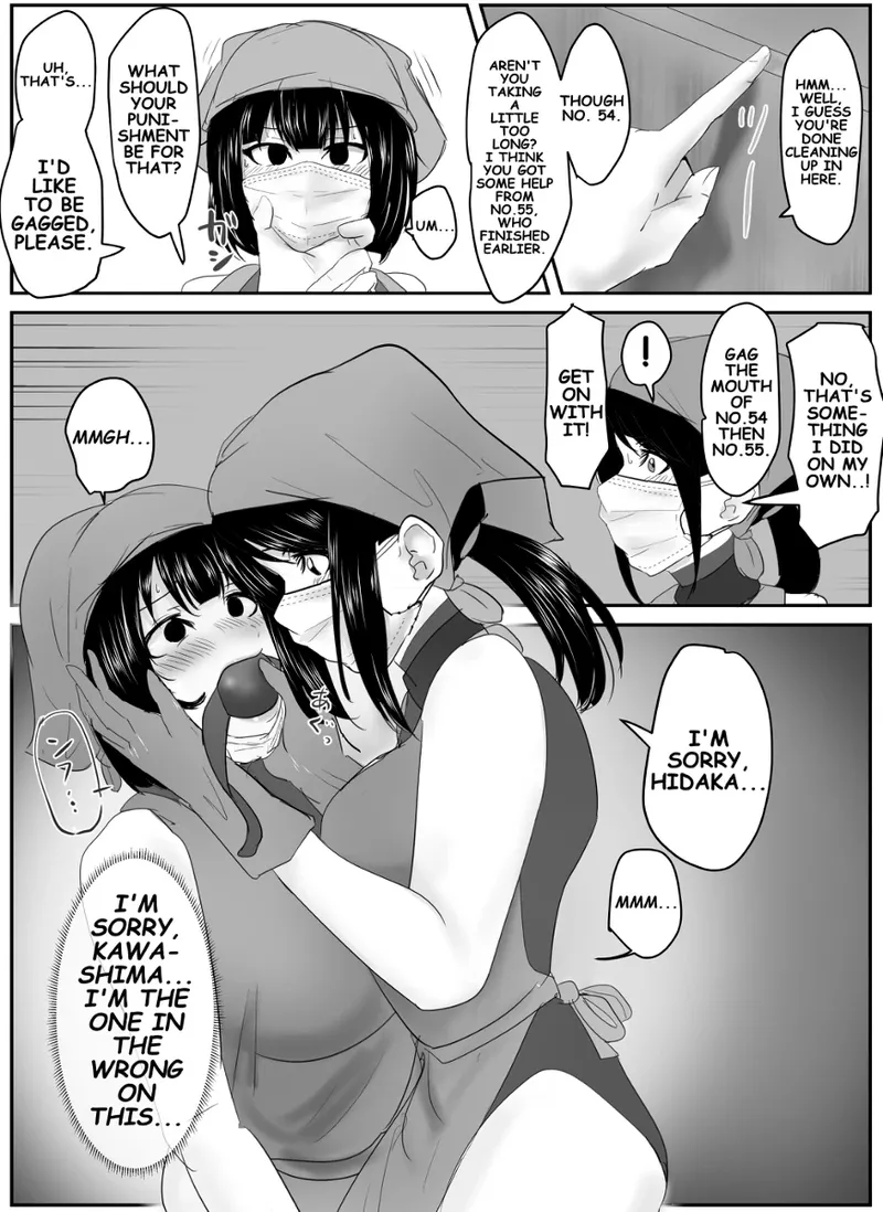 A young lady being arrested. Chapter 1-8 page 45 original parody - gag bondage hentai manga - read online free