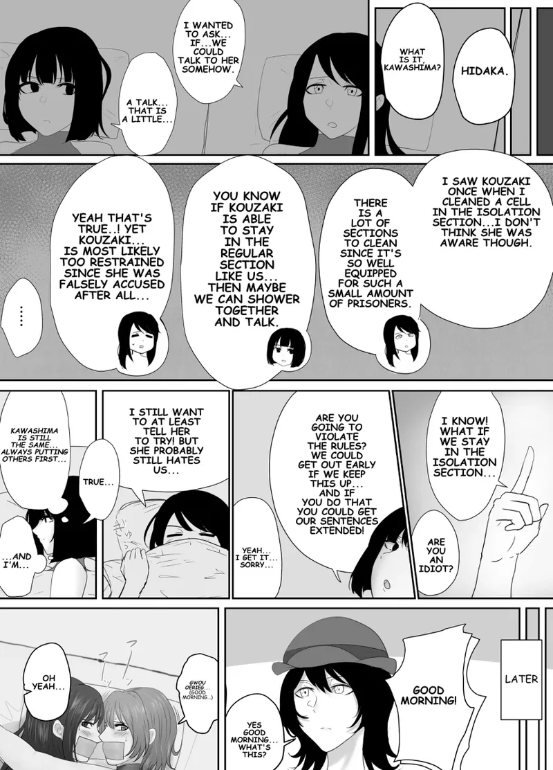 A young lady being arrested. Chapter 1-8 page 84 original parody - gag bondage hentai manga - read online free