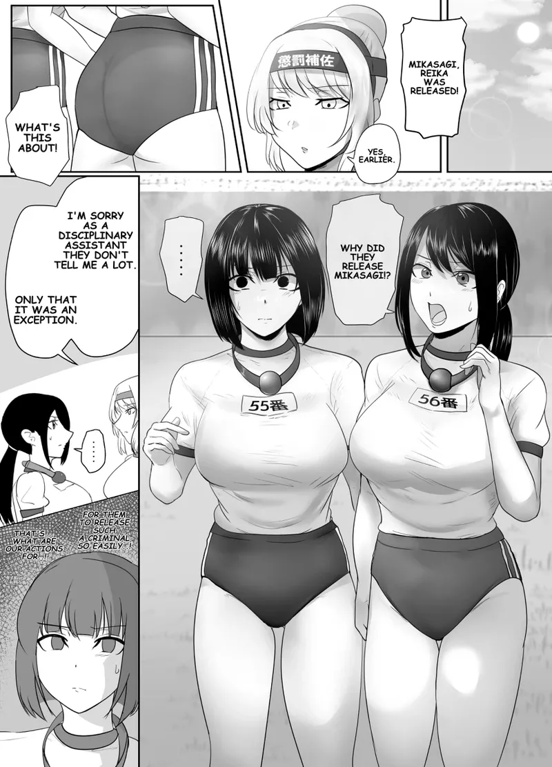 A young lady being arrested. Chapter 1-8 page 94 original parody - mouth mask bondage hentai manga - read online free