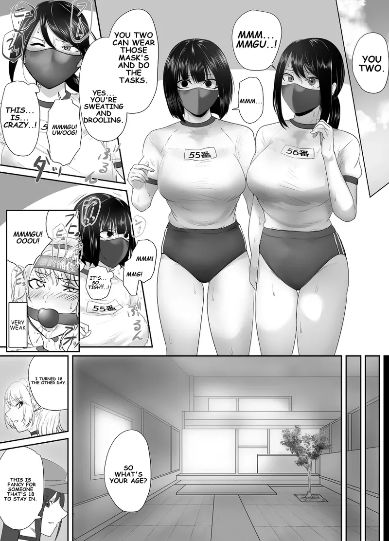A young lady being arrested. Chapter 1-8 page 97 original parody - gag bondage hentai manga - read online free