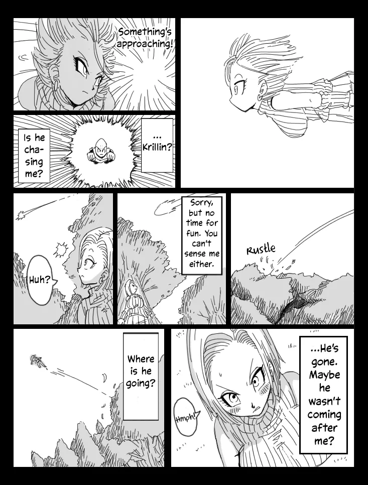 DRAGON ROAD 8 page 10 featuring android 18 dragon ball z parody - sole female big areolae hentai manga - read online free