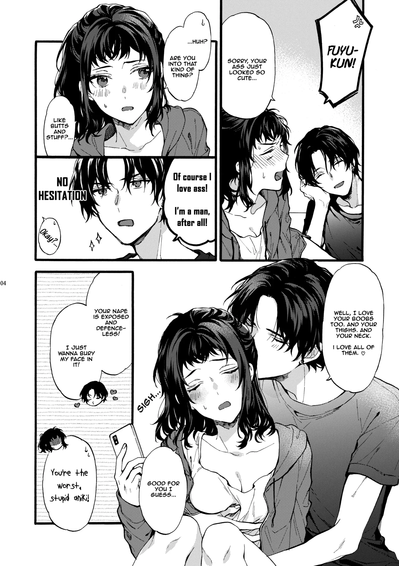 Page 4 of Kono Hito Kareshi ja Arimasen!! (3) ~Shinomura Kyoudai no Nichijou~ | This Guy is NOT my Boyfriend!! ~A day in the life of the Shinomura siblings~