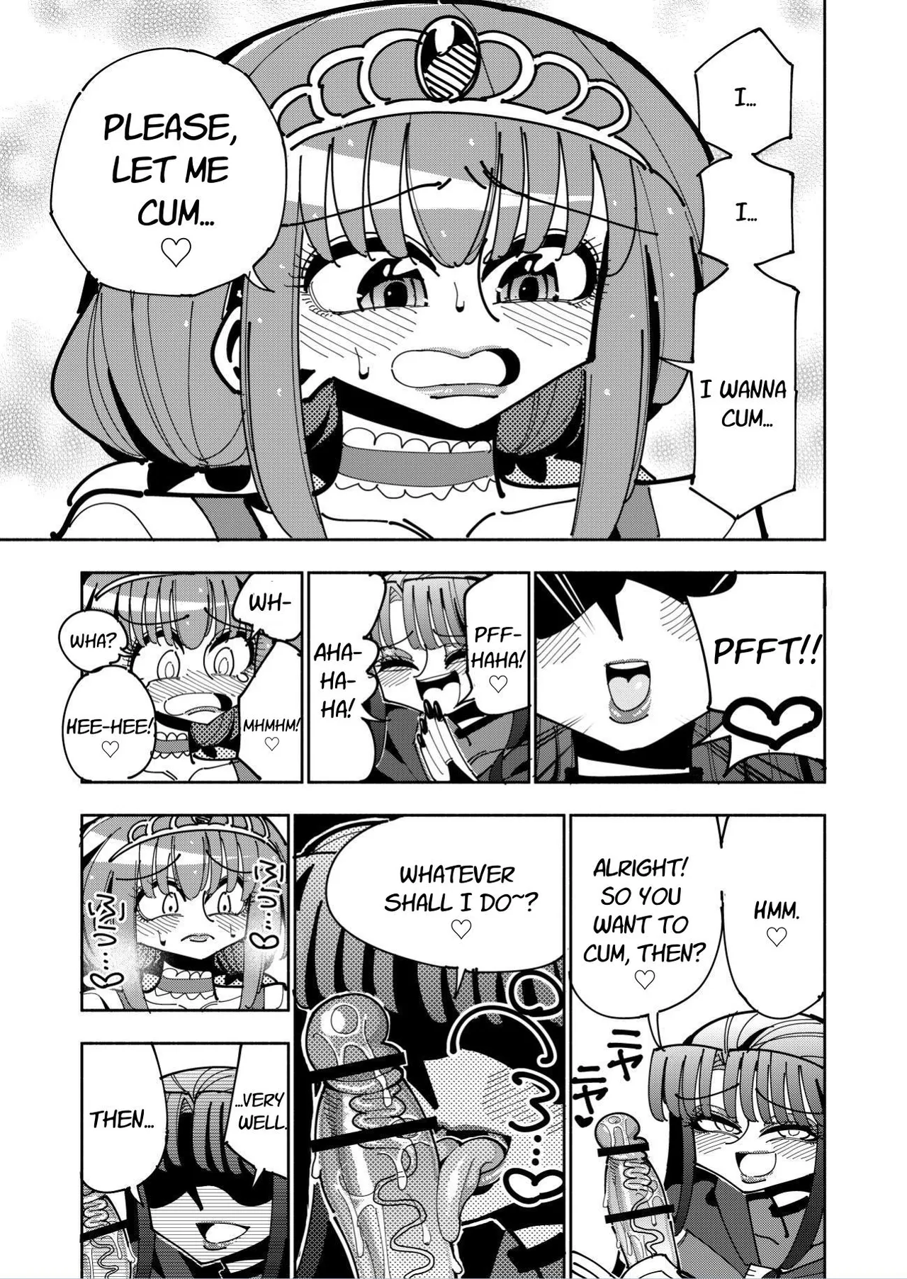 Futanari Mahou Shoujo VS Aku no Onna Kanbu no Yuuwaku | Futanari Magical Girl vs Seduction of an Evil Female Executive page 31 original parody - futanari magical girl hentai manga - read online free
