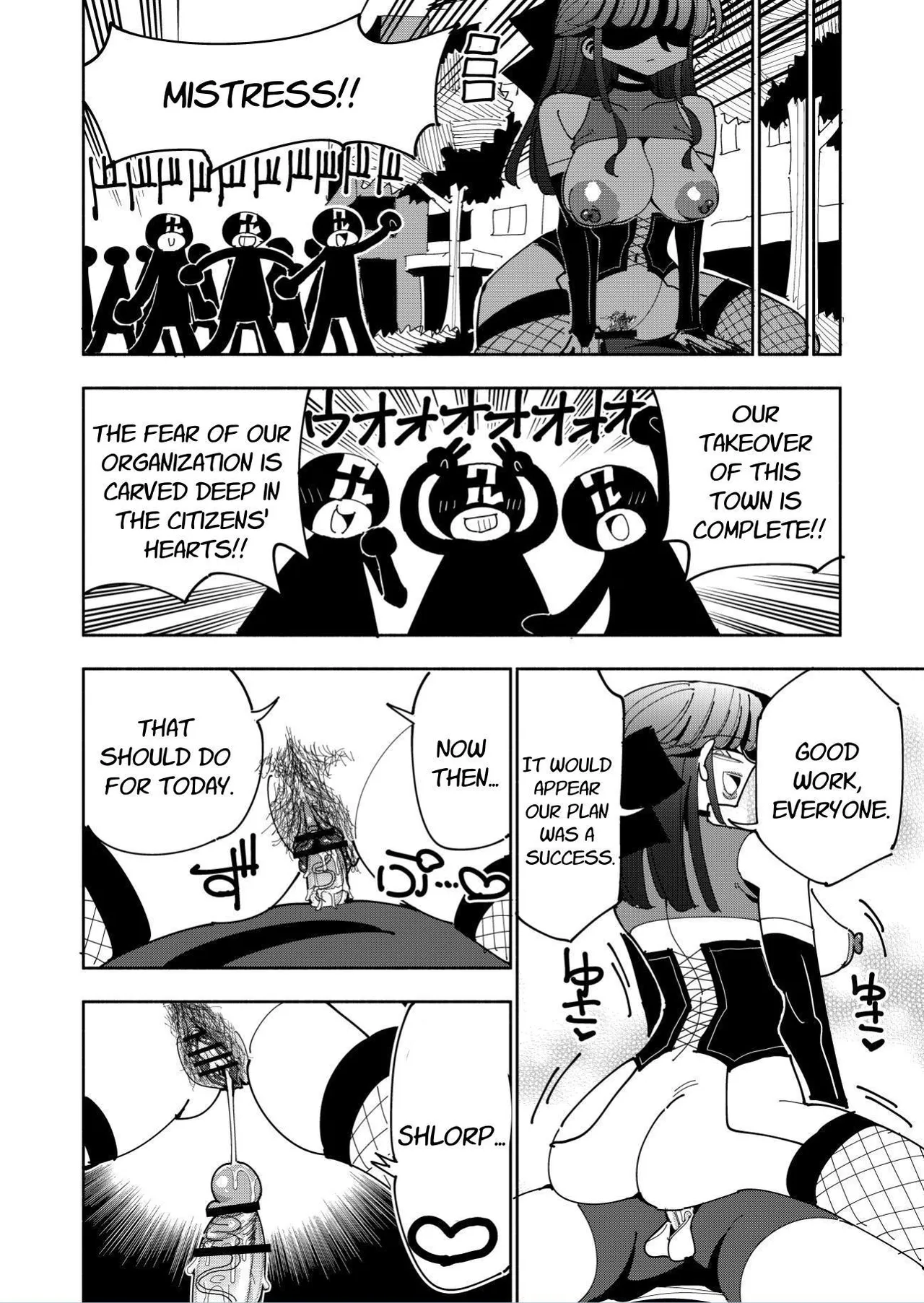 Futanari Mahou Shoujo VS Aku no Onna Kanbu no Yuuwaku | Futanari Magical Girl vs Seduction of an Evil Female Executive page 62 original parody - stockings blowjob hentai manga - read online free