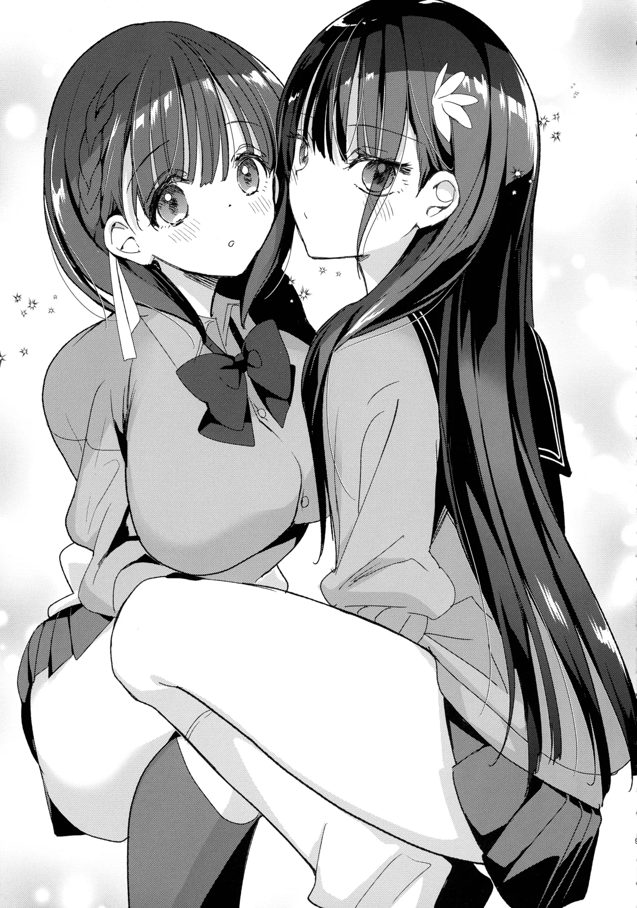 (C105) [Hitsujimama (Hitsuji Takako)] Bonyuu-chan to Kanbotsu-chan Otome Bonyuu Date page 9 original parody - nakadashi big penis hentai manga - read online free