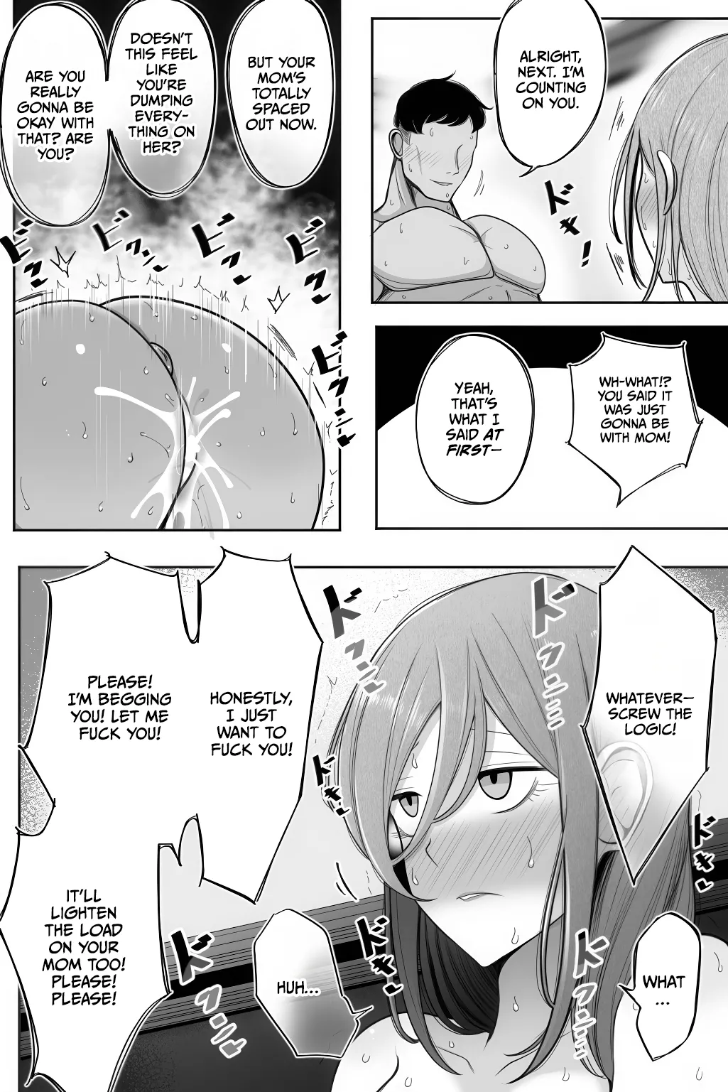 Oyako Netorase Oba to Kanojo o Daite Kudasai page 36 original parody - squirting milf hentai manga - read online free