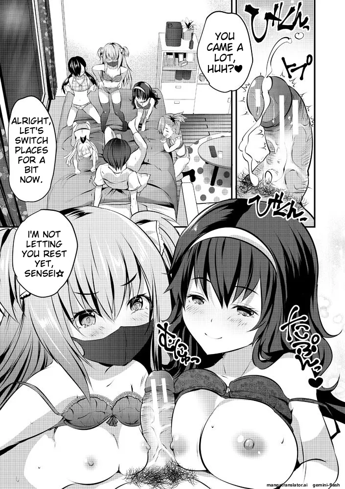 Harem Shojo Gakkyuu ~Oshiego wa S-kyuu Shoujo-tachi~ page 163 full