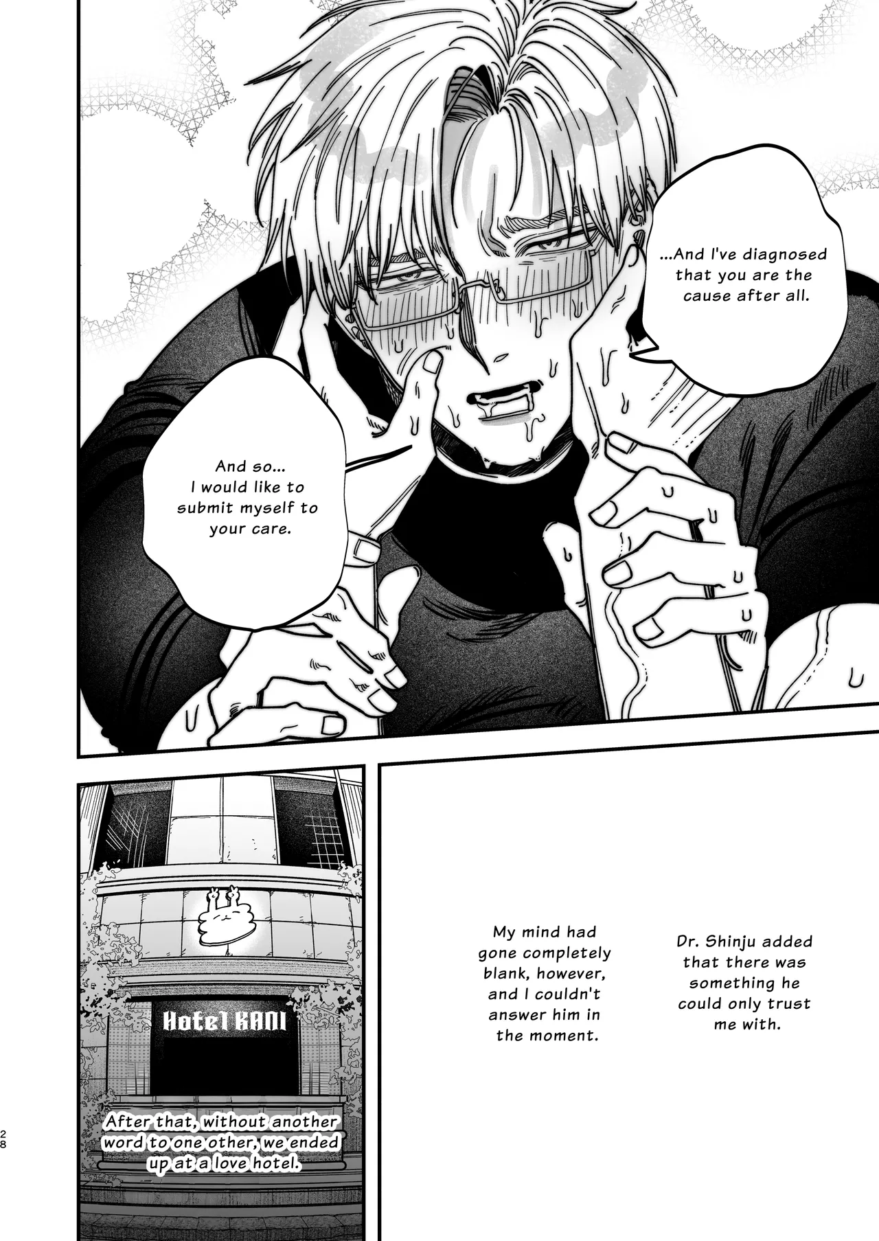 The Beefy Stoic Surgeon is Obsessed with His Younger Golden-Retriever Nurse's Cock! page 29 original parody - sweating kissing hentai manga - read online free