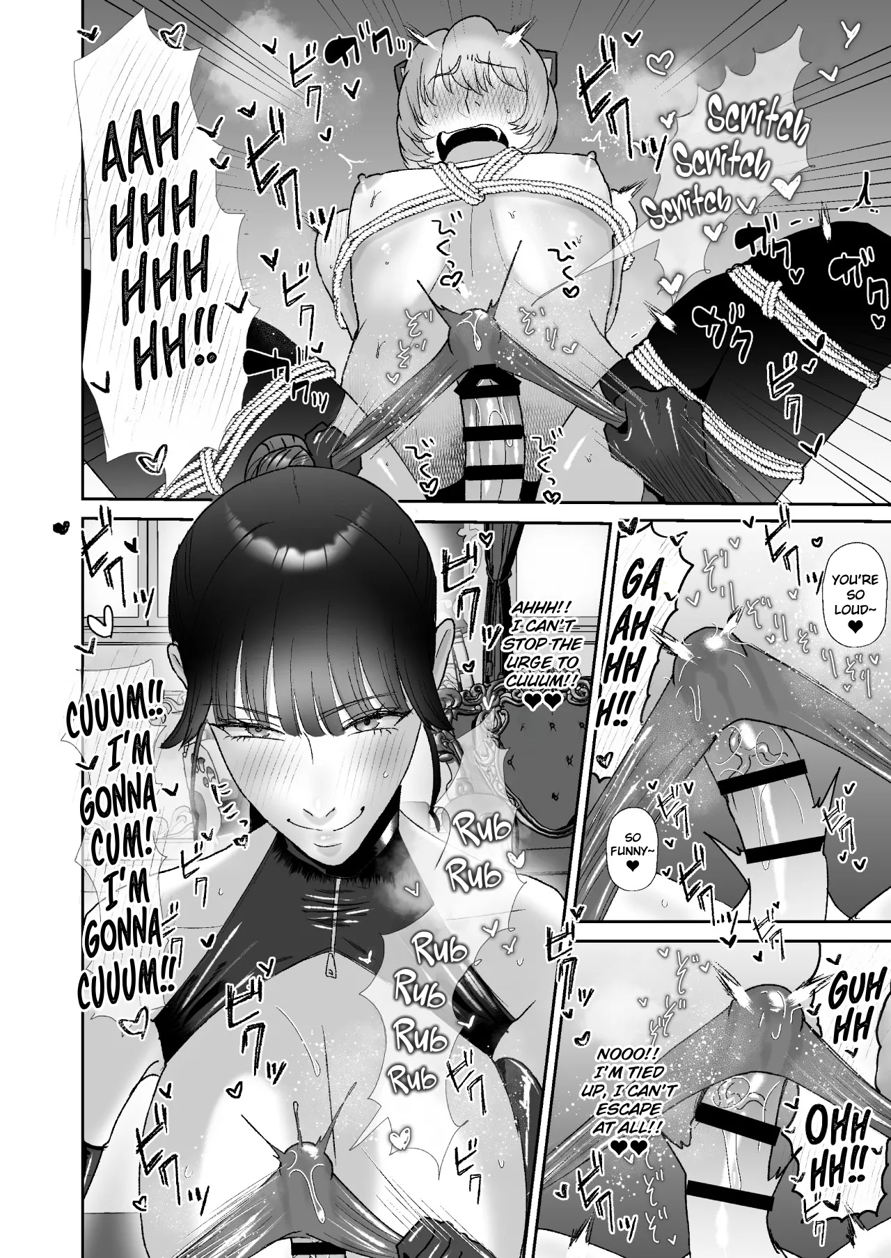 [Okuchi no Okuchi (Watari Kaoru)] Boku wa Maso ga Daikoubutsu na Onee-san no Omocha | I’m the Toy of a Masochist’s Lover Onee-san [English] page 17 original parody - paizuri multiple orgasms hentai manga - read online free