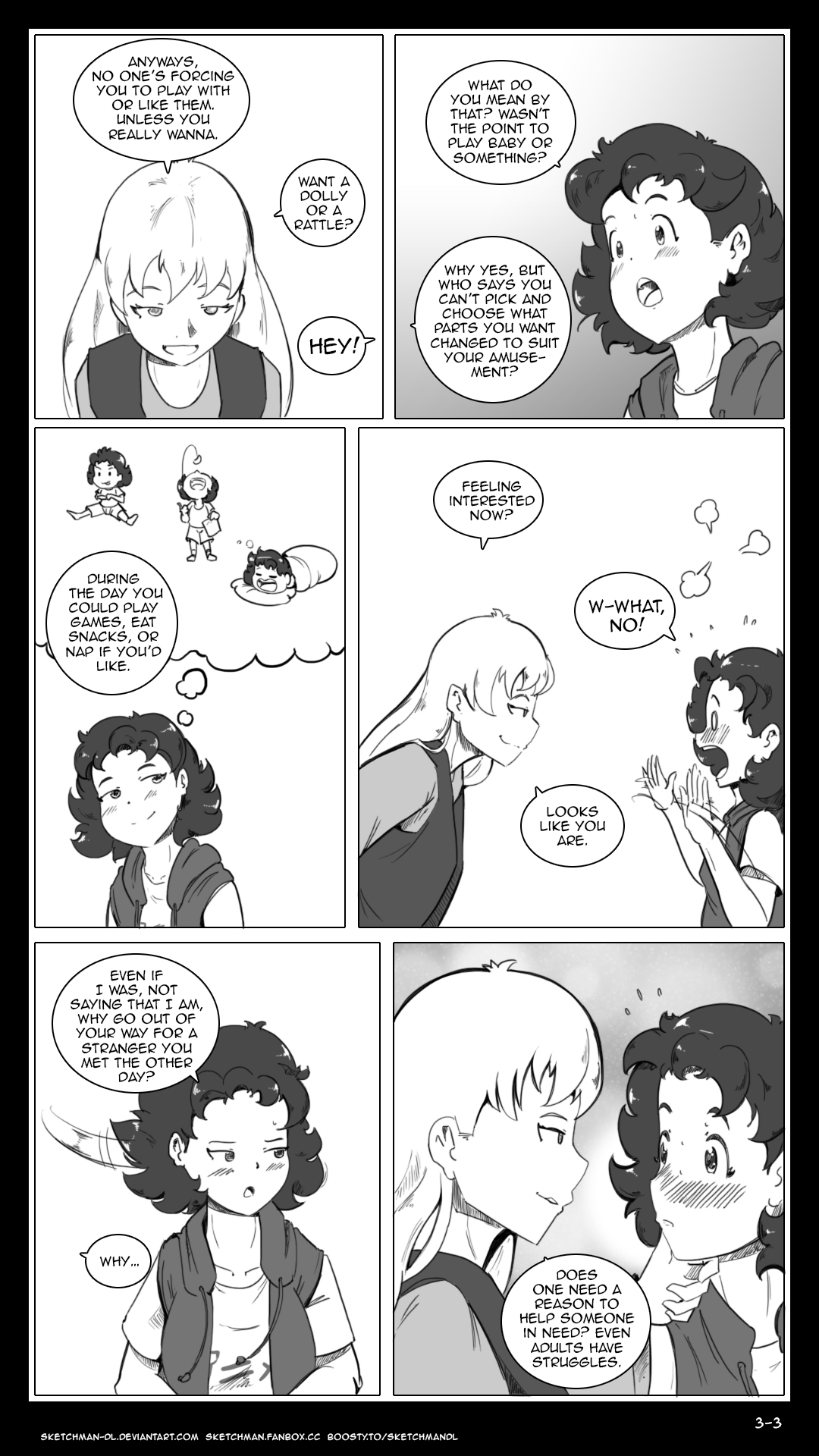 Sketchman new comic page 35 - infantilism diaper hentai manga - read online free