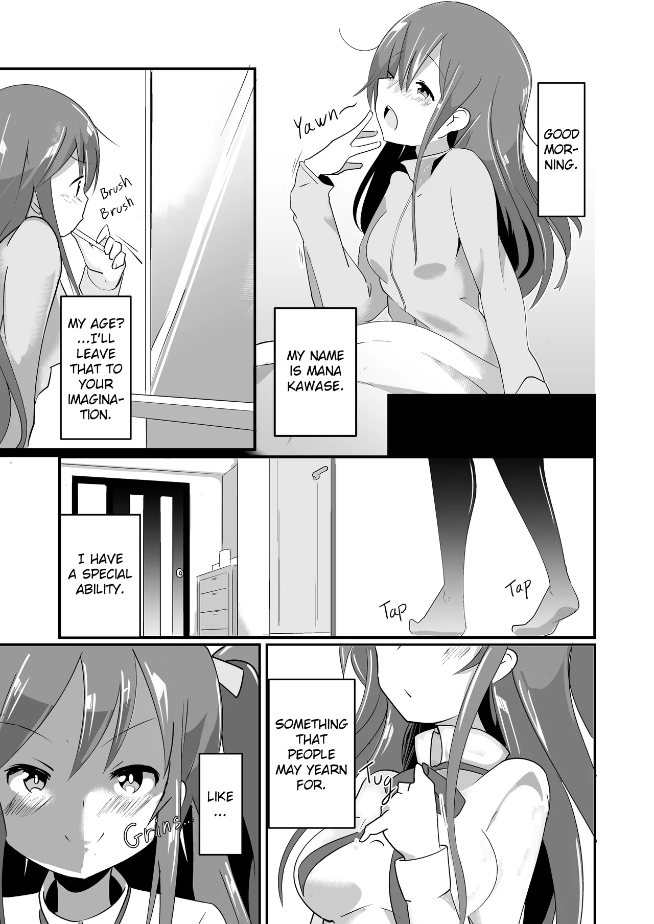 Jikkakuchou Hokan no Mana page 15 original parody - yuri females only hentai manga - read online free